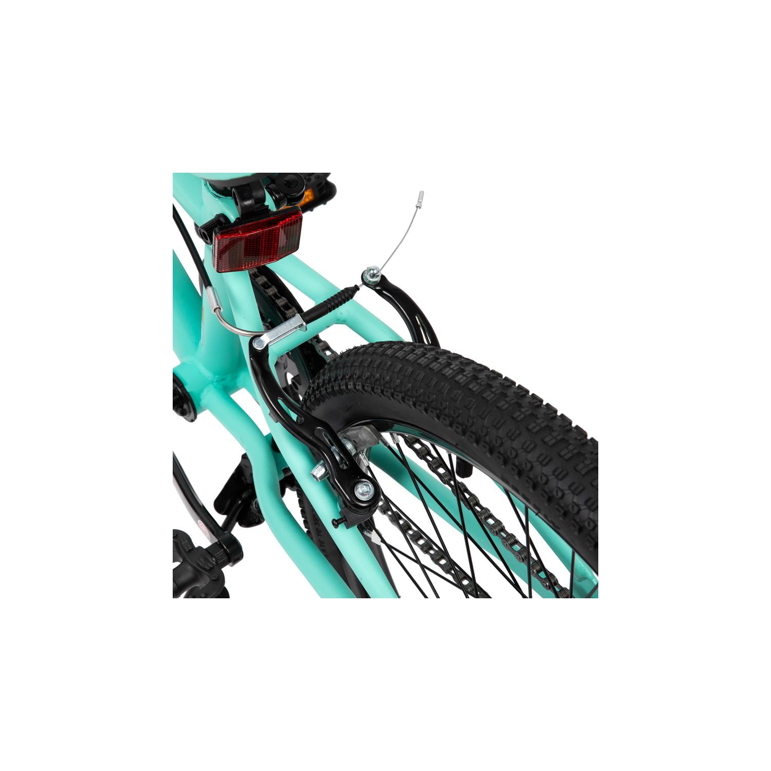 Vélo de montagne pour enfants de 20&nbsp;po Hiland Climber pour enfants de 7-10 à 7 ans, vélo pour garçons, vert menthe