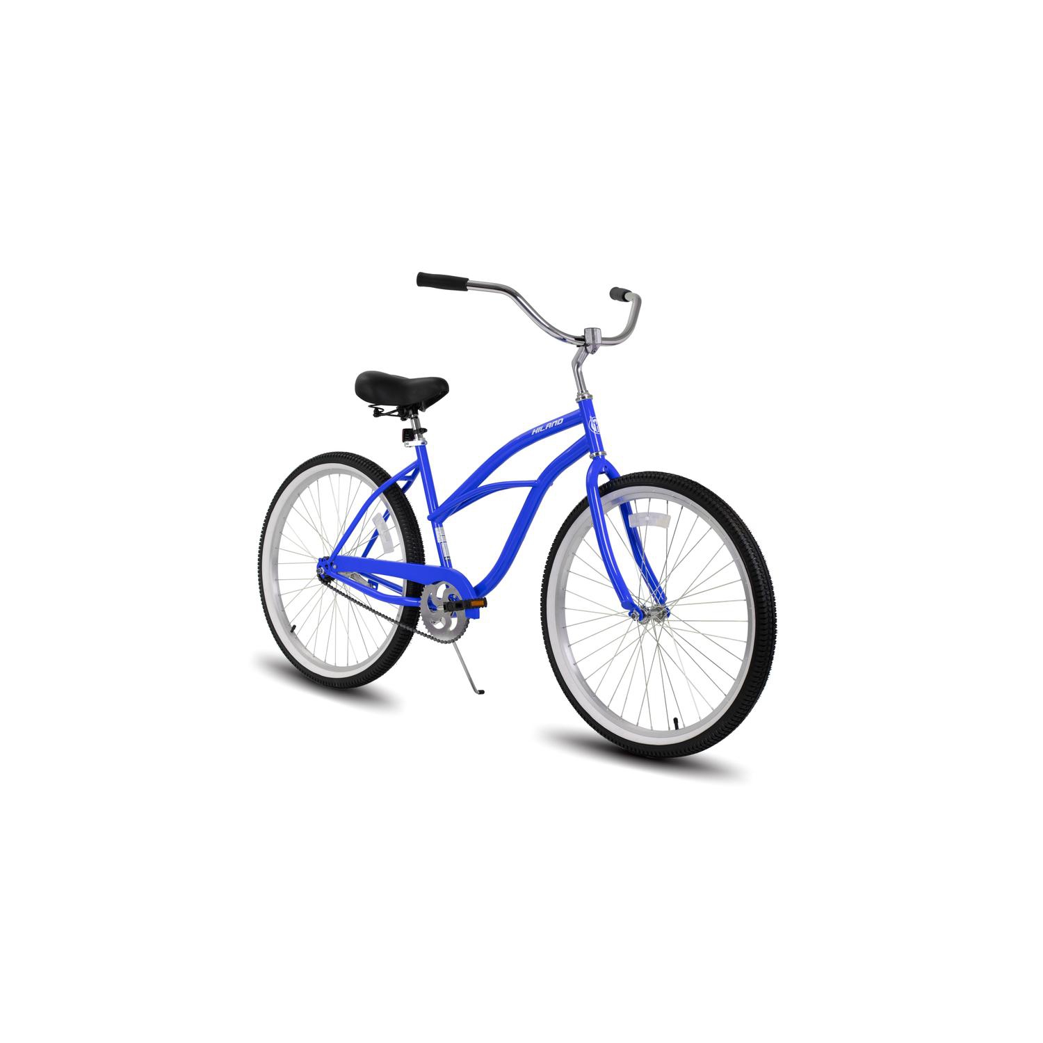 Vélo de plage de 26&nbsp;po Jade de Hiland pour adolescents et adultes, vélo à cadre bas pour femmes, vélo de ville à une vitesse, vélo de ville à