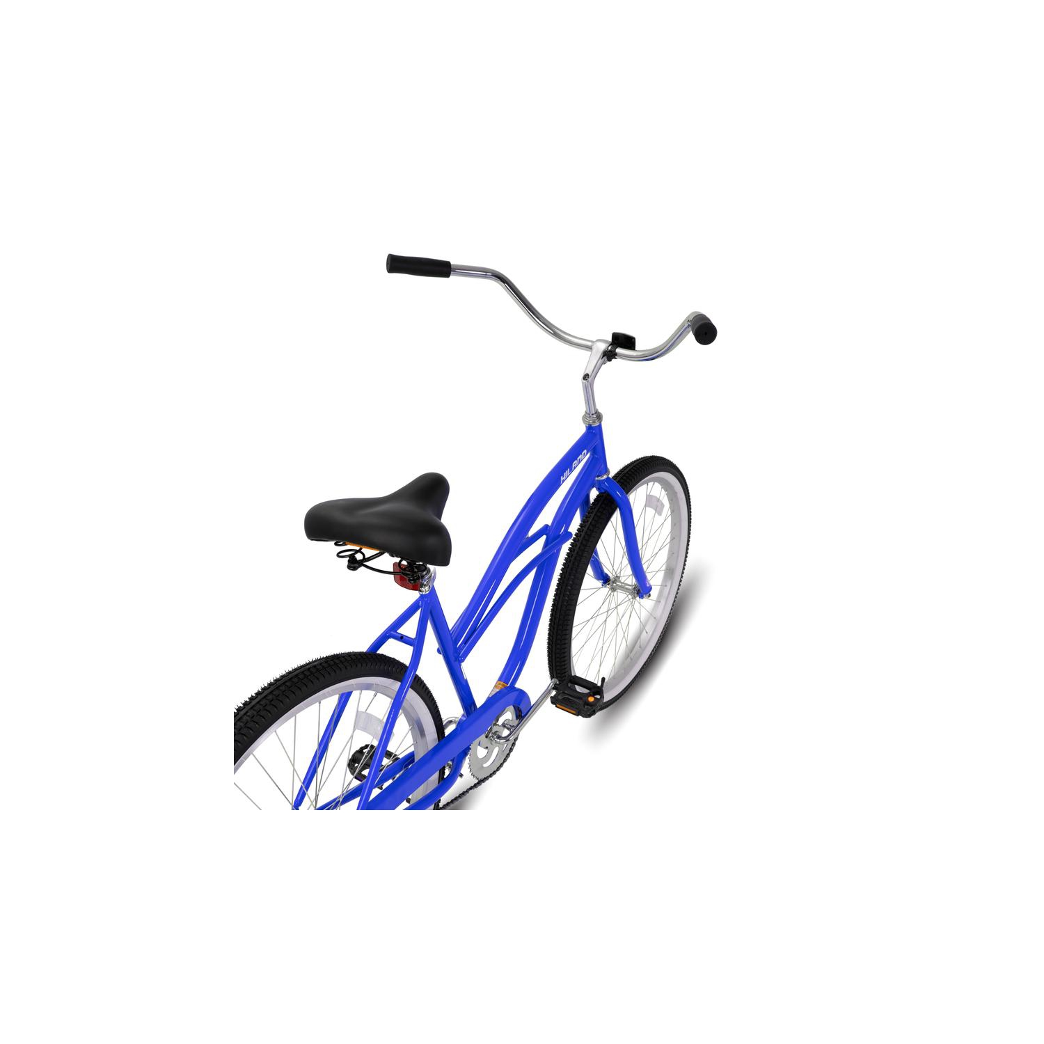 Vélo de plage de 26&nbsp;po Jade de Hiland pour adolescents et adultes, vélo à cadre bas pour femmes, vélo de ville à une vitesse, vélo de ville à