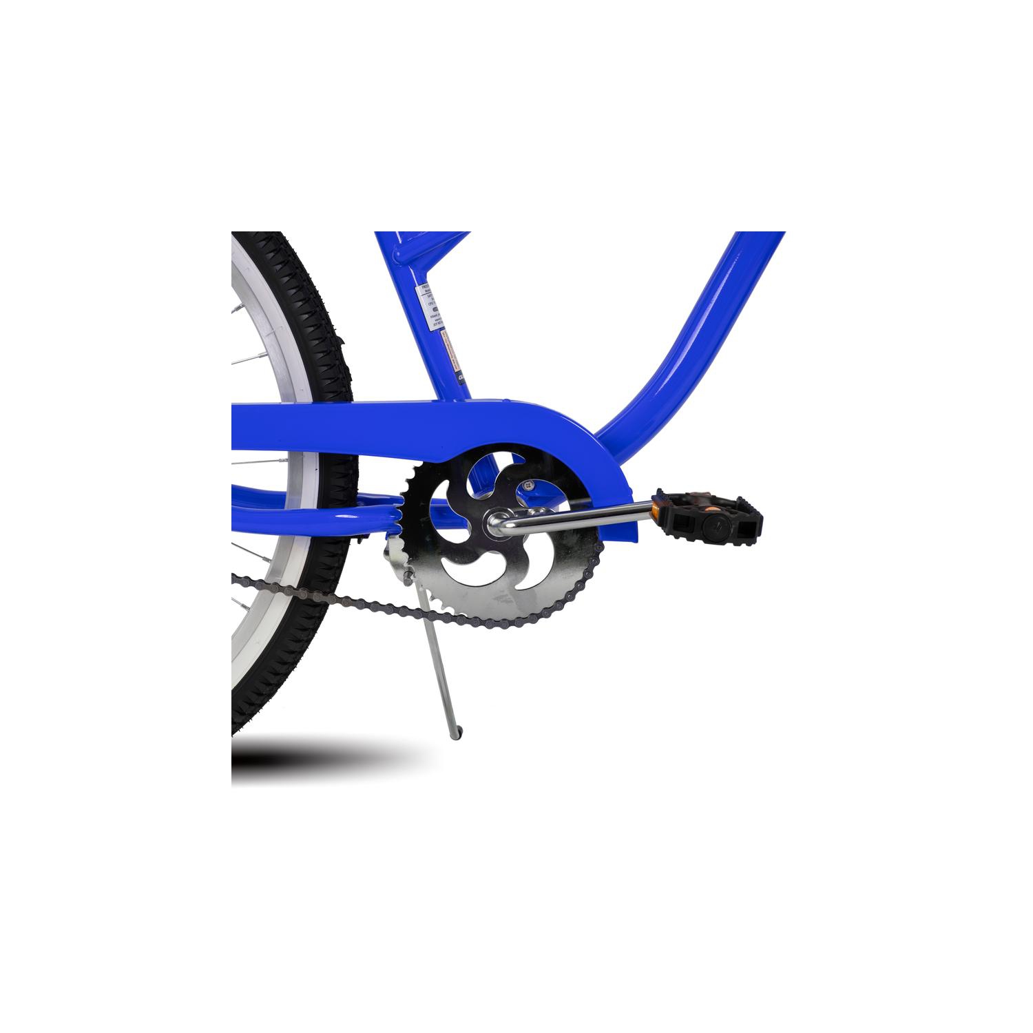 Vélo de plage de 26&nbsp;po Jade de Hiland pour adolescents et adultes, vélo à cadre bas pour femmes, vélo de ville à une vitesse, vélo de ville à