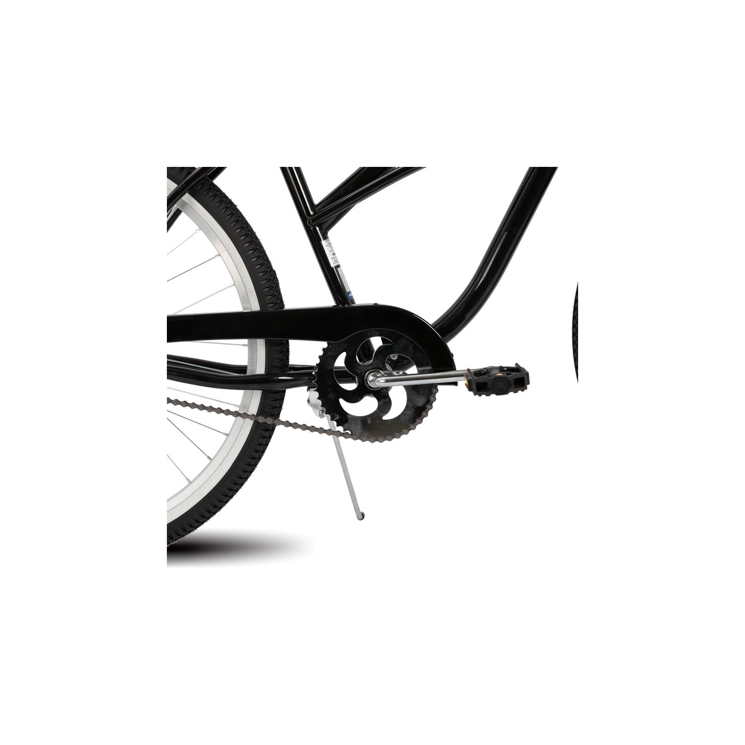 Vélo de plage de 26 po Jade de Hiland pour adolescents et adultes, vélo à cadre bas pour femmes, vélo de ville à une vitesse, vélo de ville à