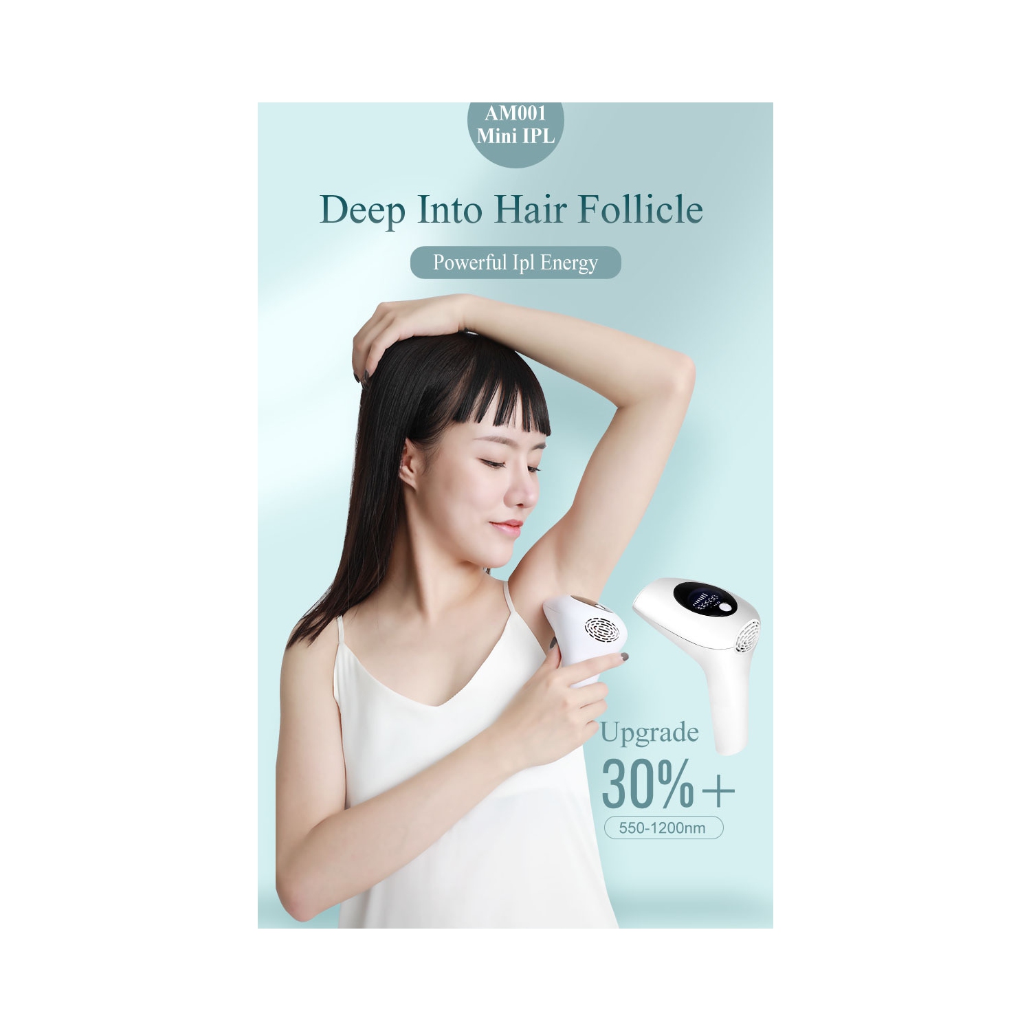 Women Laser Female Pulsed Depilatory,IPL laser Hair Removal