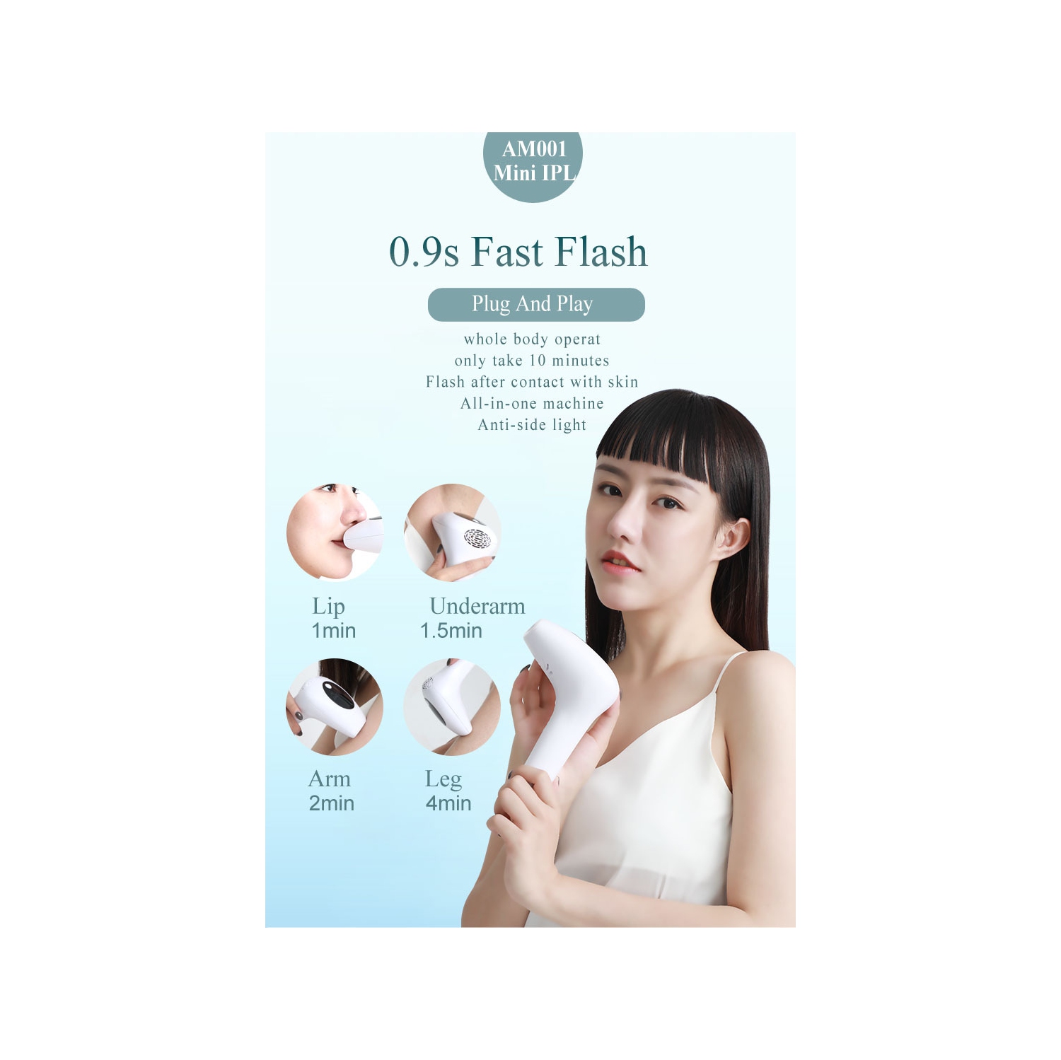 Women Laser Female Pulsed Depilatory,IPL laser Hair Removal