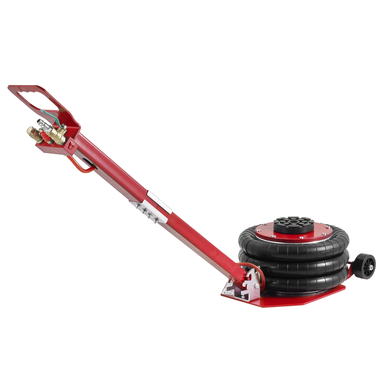 VEVOR Air Jack, 3 Ton/6600 lbs Triple Bag Air Jack, Airbag Jack with Six Steel Pipes, Lift up to 17.7", 3-5 s Fast Lifting Pneumatic Jack, with