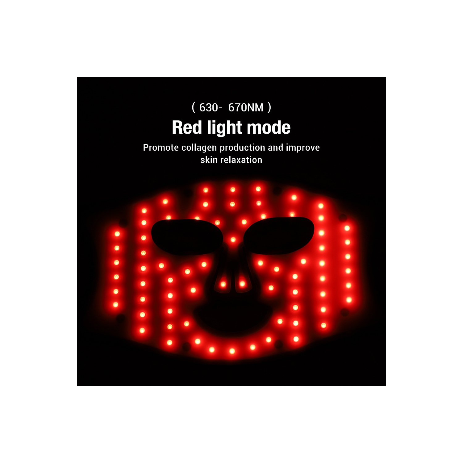 4 Colors LED Face Mask Light Therapy,Portable Rechargeable Red Light Therapy Mask Skincare Device for Facial Skin Rejuvenation