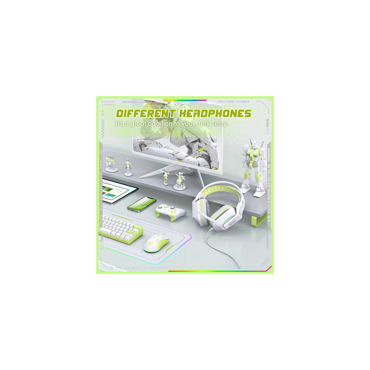 X13 RGB Wired Gaming Headset | USB + 3.5 Female | RGB Lighting | Noise Cancelling Gaming Headset | Built-in Control Mic