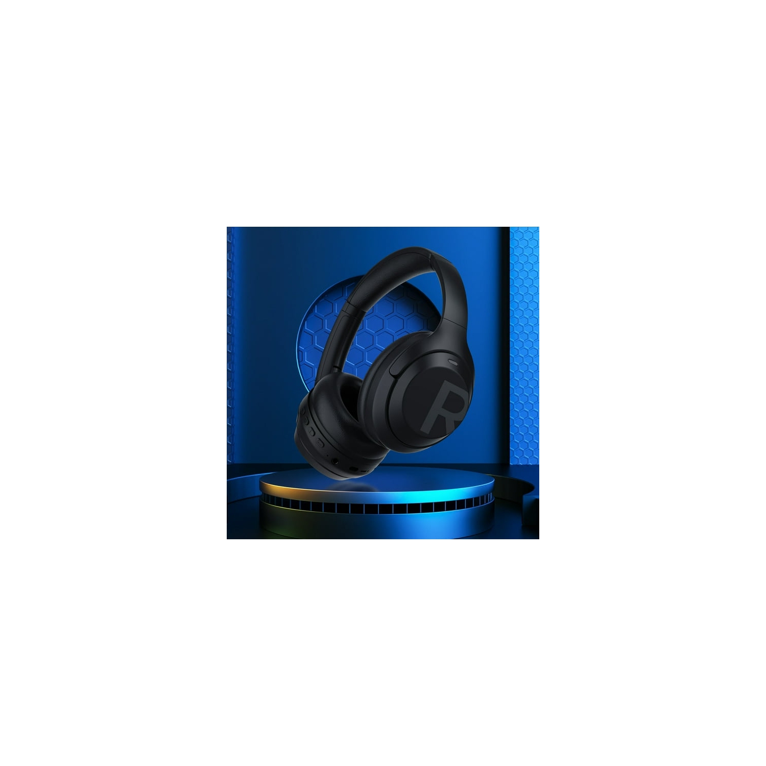 Wireless Bluetooth headset, head-mounted, 40MM foldable design, pink leather earmuffs, over 8 hours of battery life