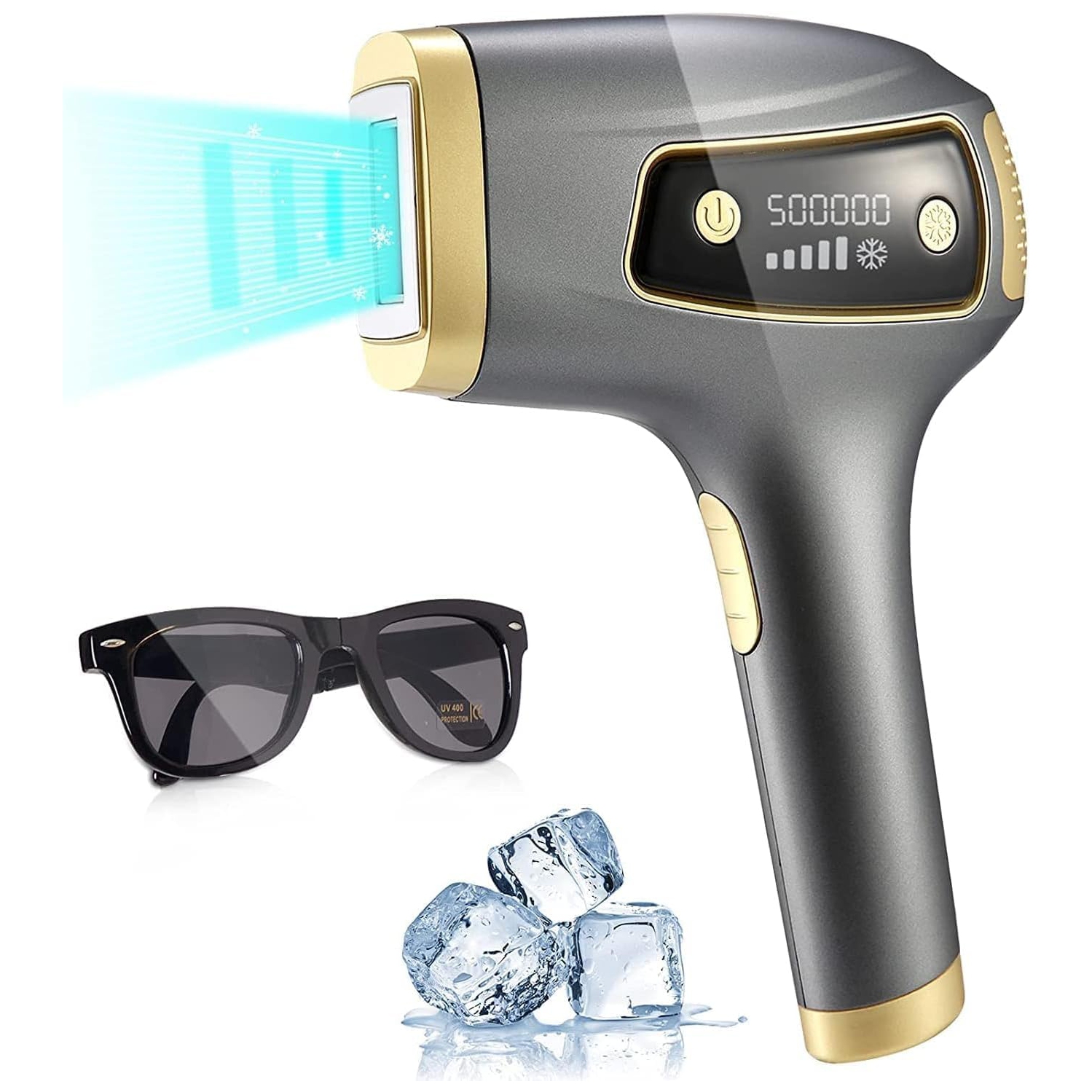 Laser Hair Removal Device Cold and painless technology, effective and long-lasting, can be used at home