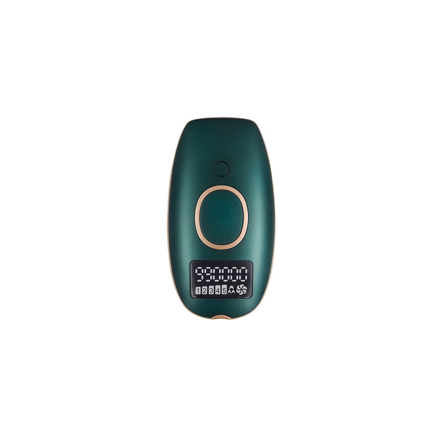 Laser Hair Removal Unit with 1 Shaver, Painless Laser Hair Removal Unit, Permanent Hair Removal IPL System 990000 Light Pulse Whole Body Epilator, Unisex Epilator Dark Green
