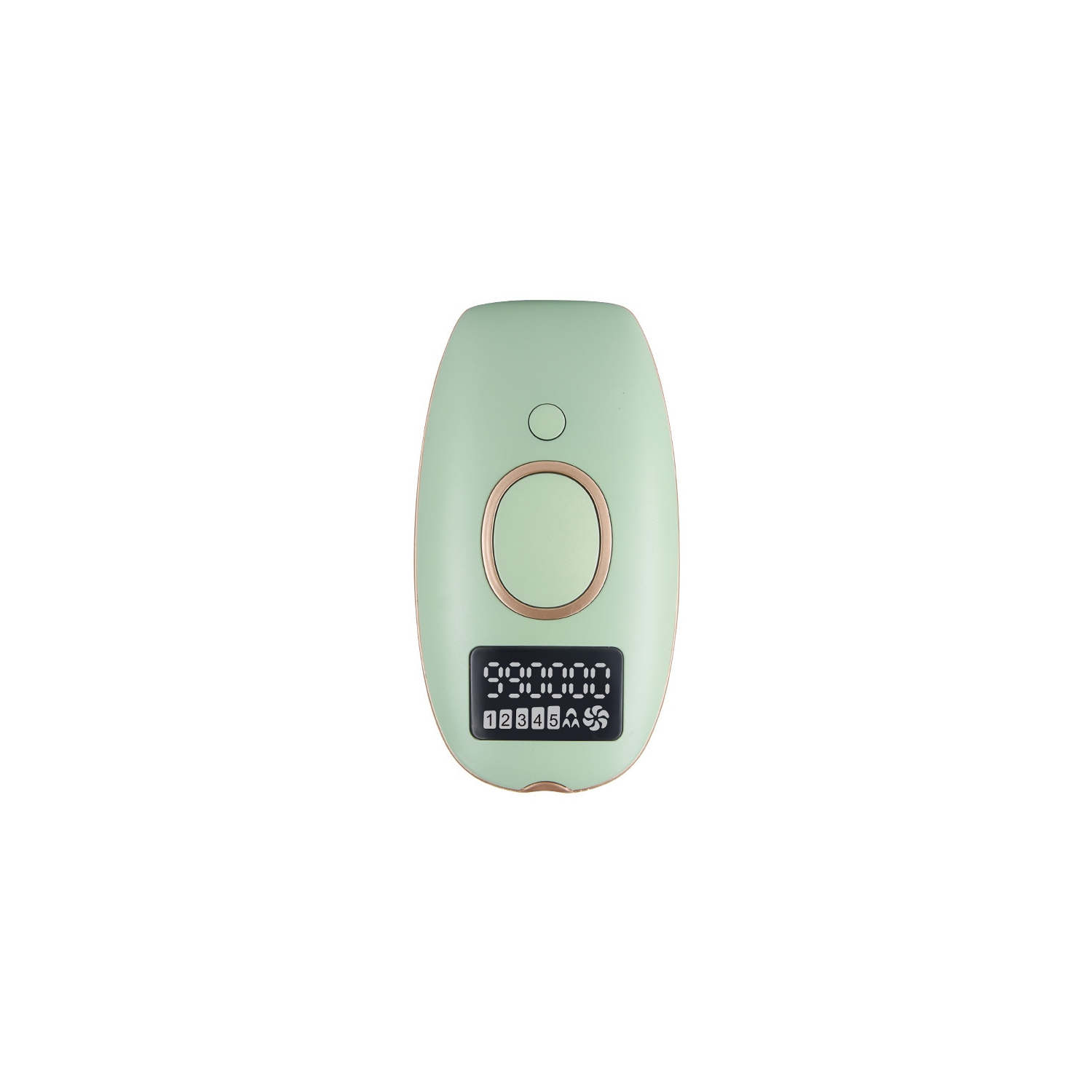 Laser Hair Removal Unit with 1 Shaver, Painless Laser Hair Removal Unit, Permanent Hair Removal IPL System 990000 Light Pulse Whole Body Epilator, Unisex Epilator Light green