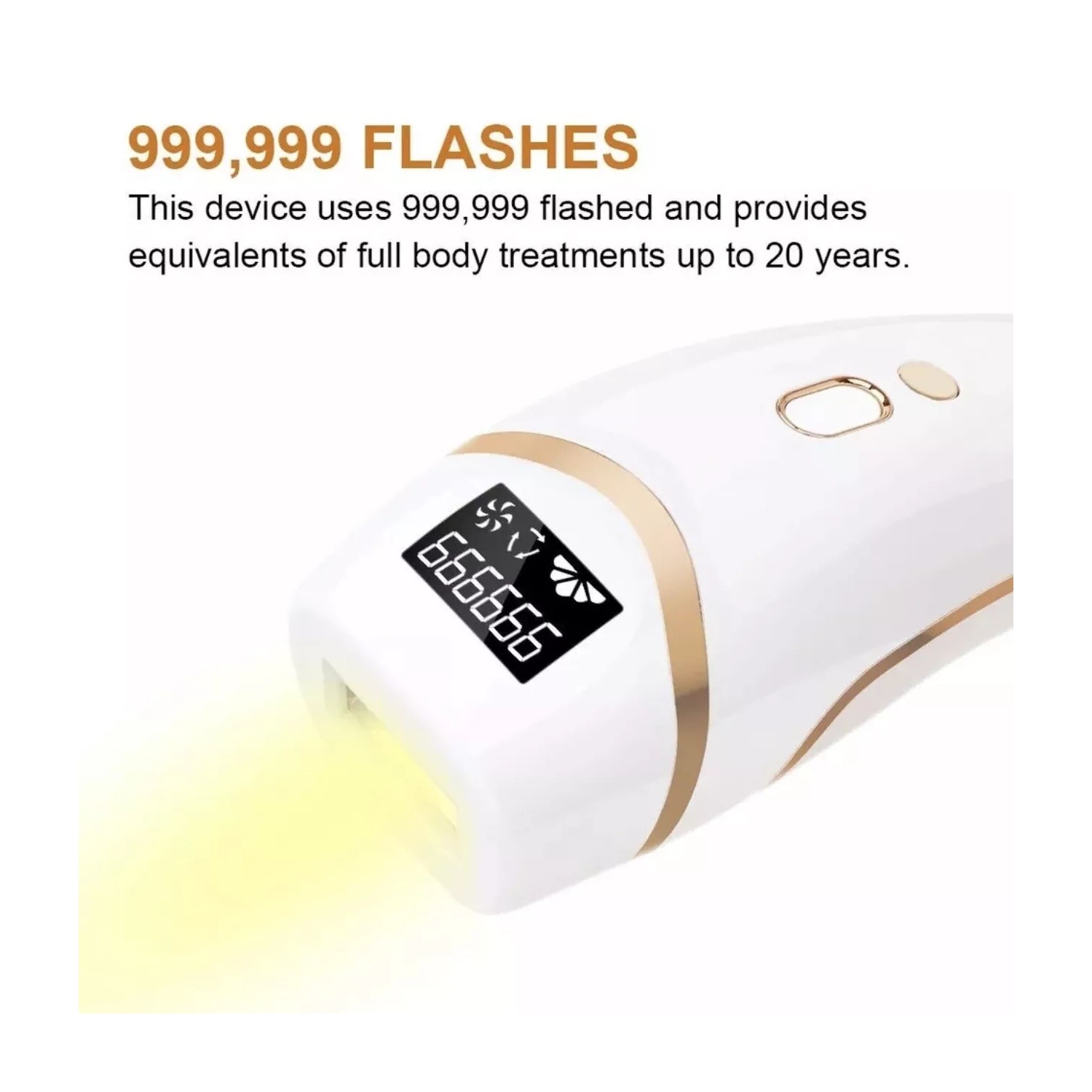 Intense pulsed light hair removal device for men and women, full body private parts shaver, photon rejuvenation hair removal device