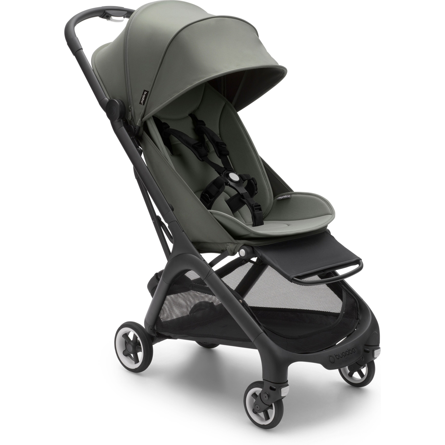 Bugaboo Compact Butterfly Stroller Complete - Forest Green / Black Frame