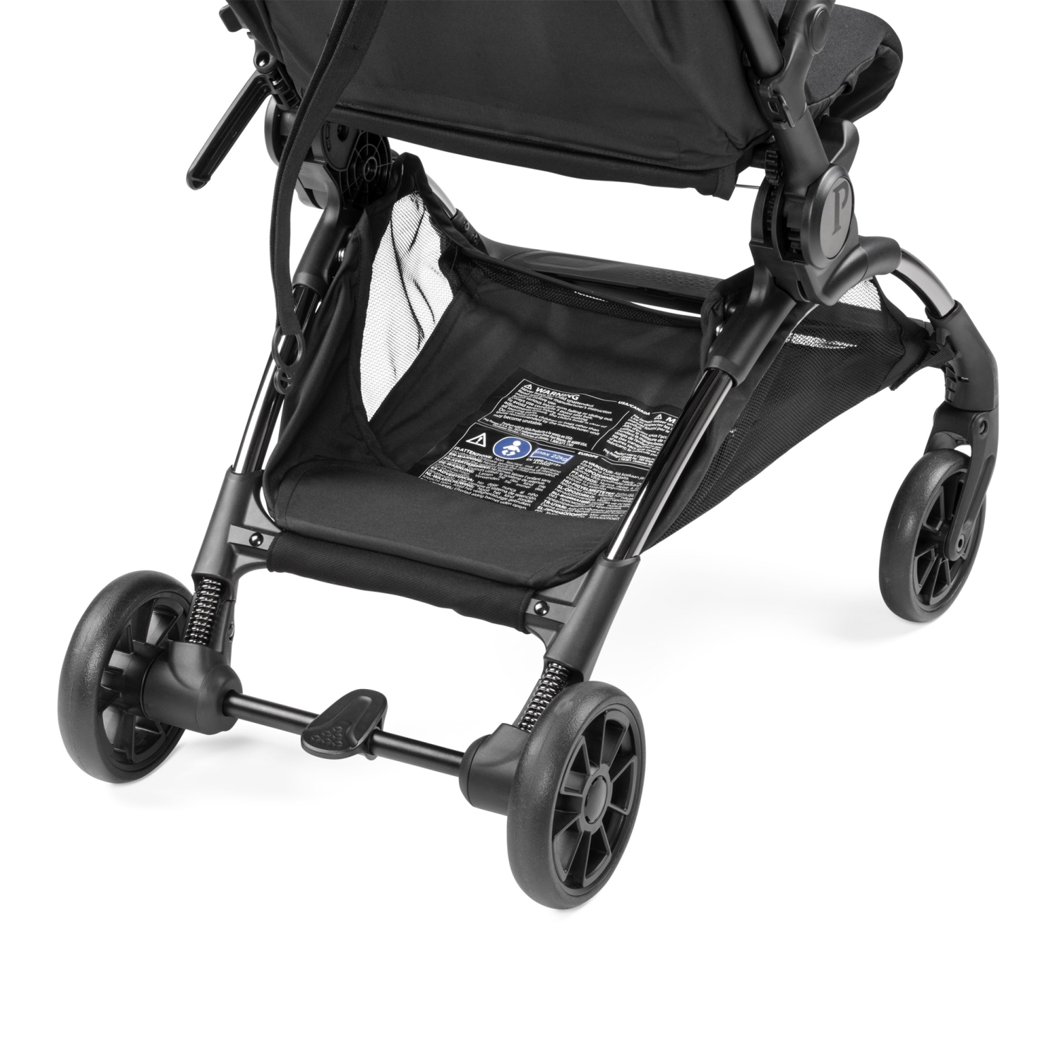 Peg Perego Volo Travel Stroller - True Black