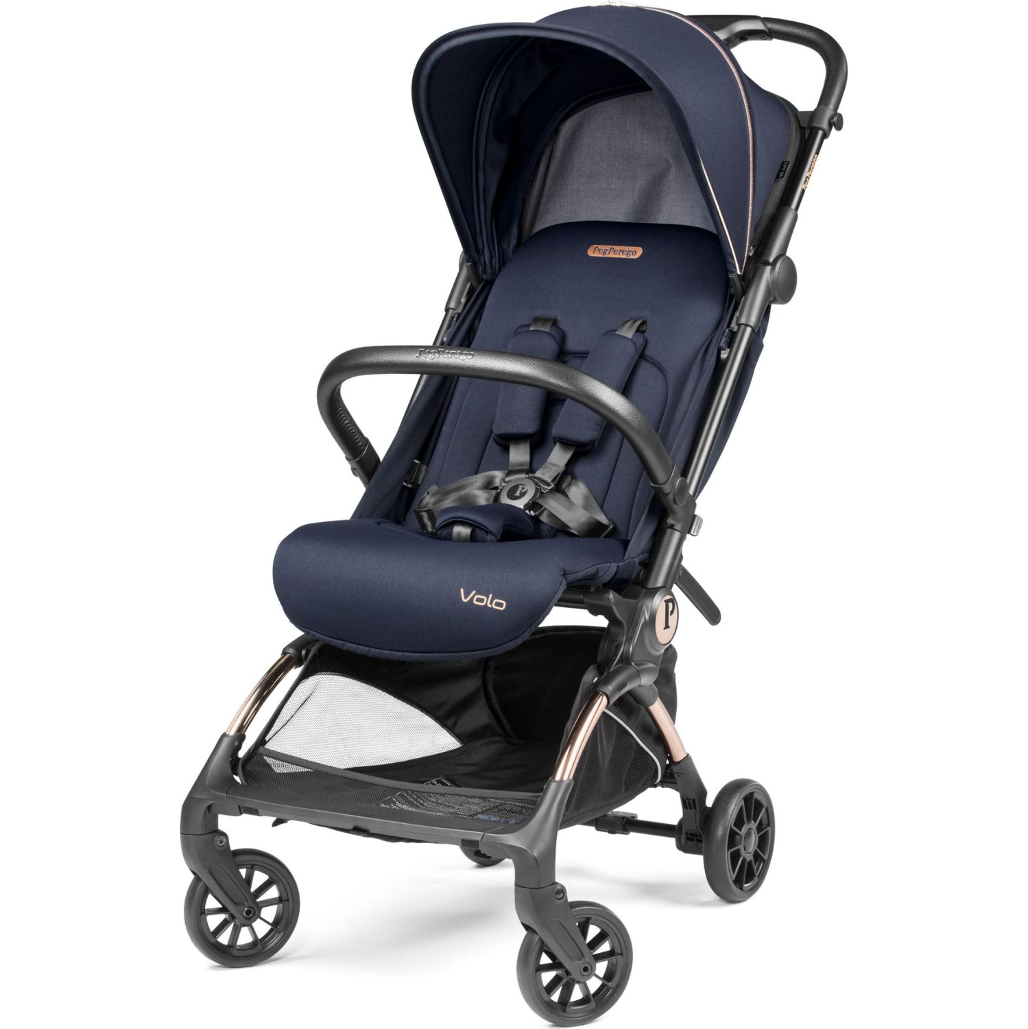Peg Perego Volo Travel Stroller - Blue Shine