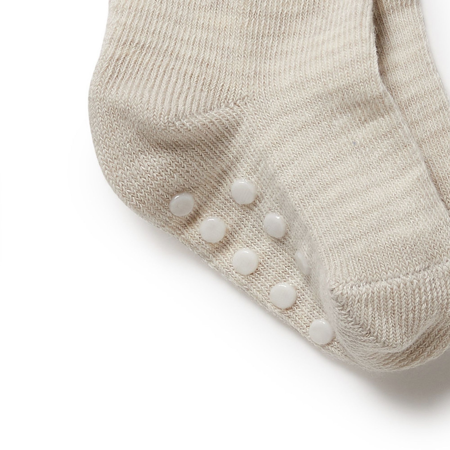 Wilson+Frenchy 3-Pack Organic Cotton Baby Socks - Clay