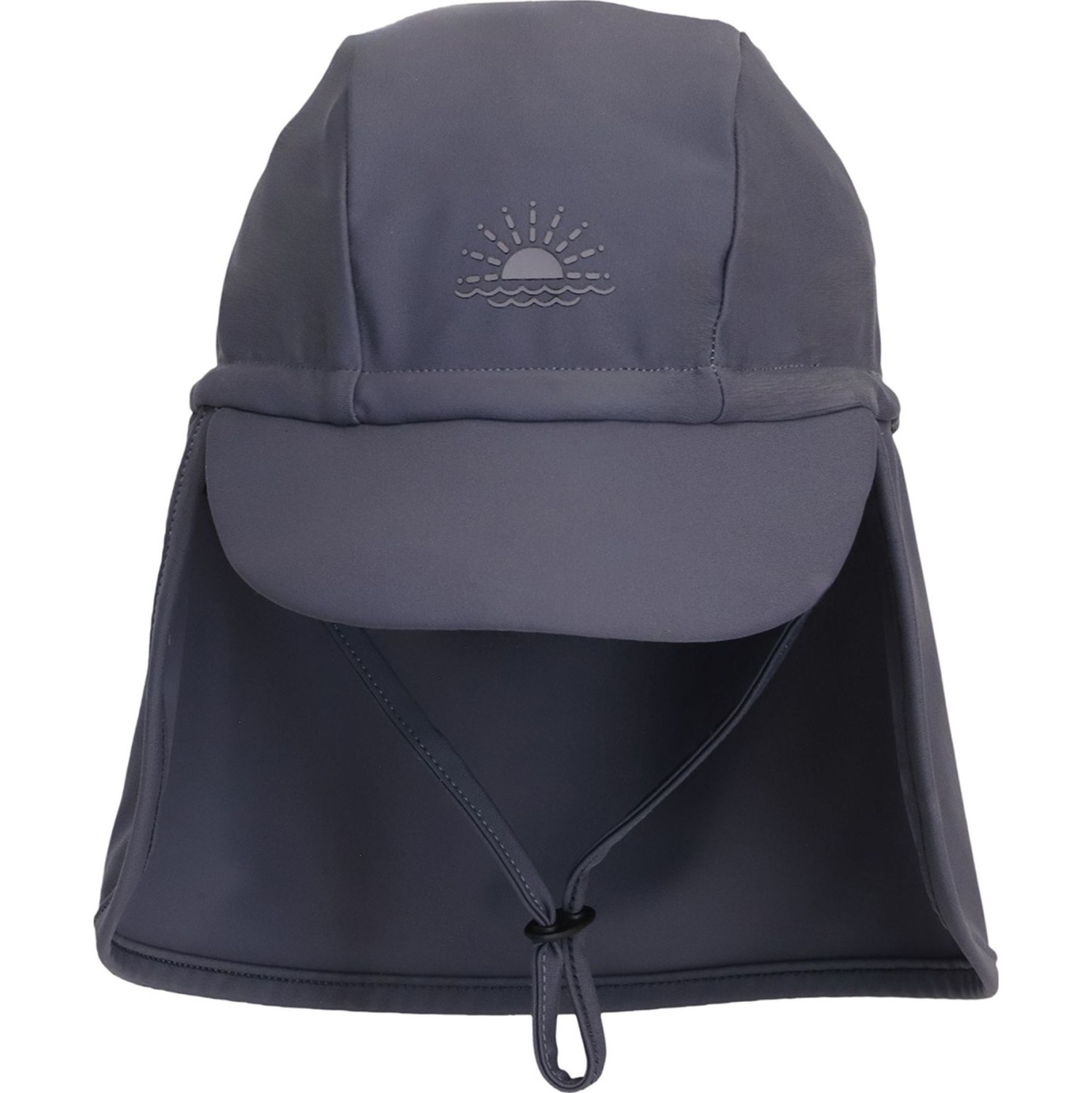 Calikids Grow With Me Flap Hat - Charcoal