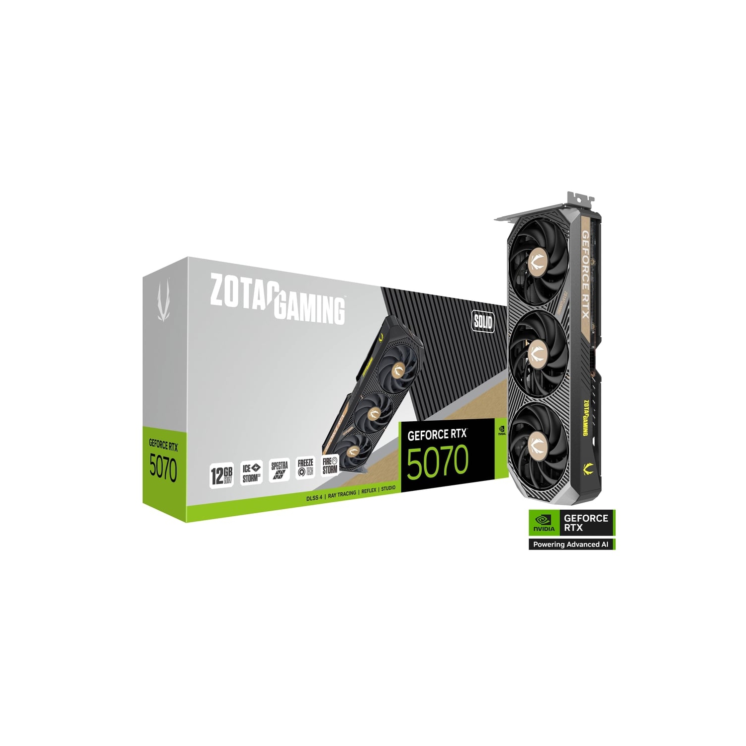 ZOTAC GAMING GeForce RTX 5070 SOLID