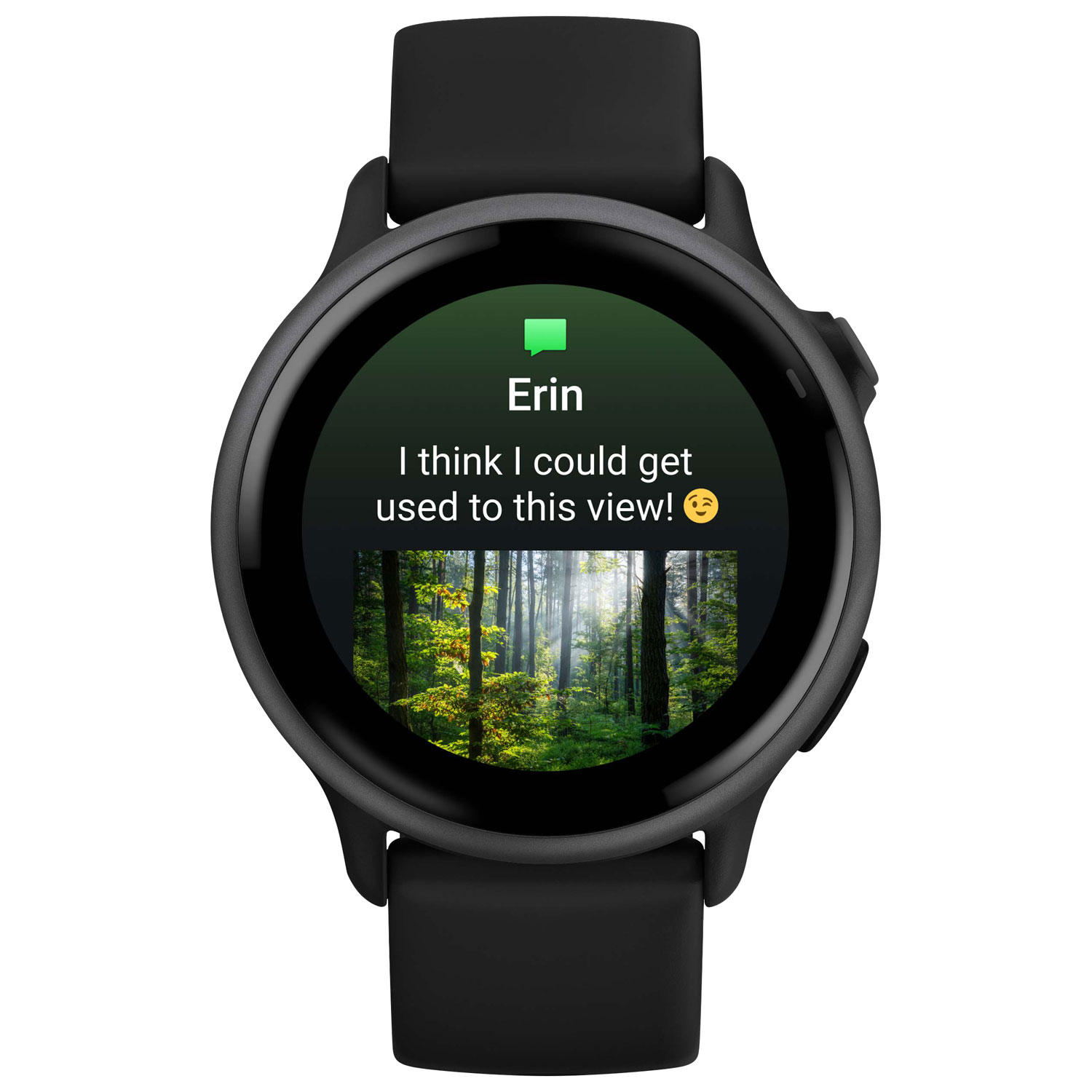 Montre intelligente Bluetooth de 42 mm vivoactive 6 de Garmin - Noir