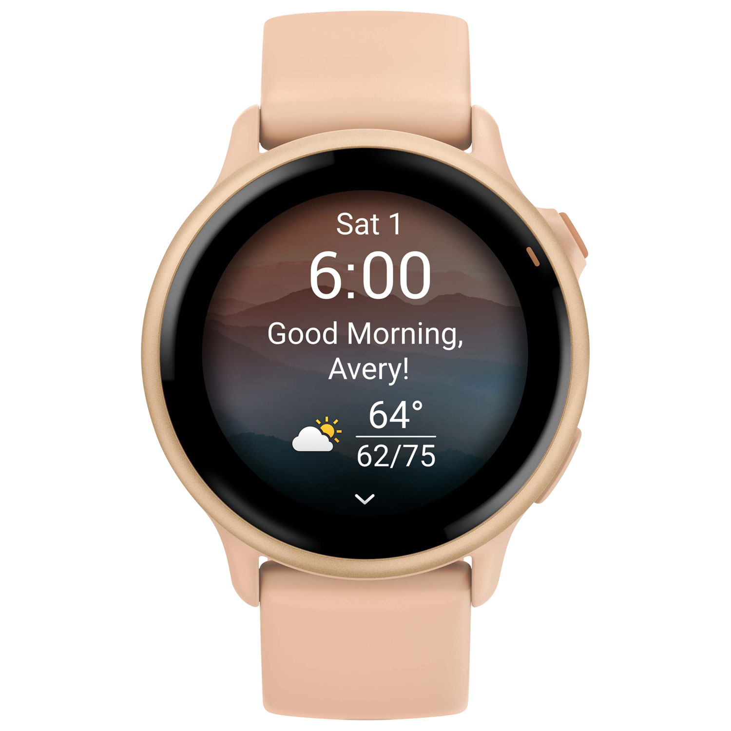 Garmin vivoactive 6 42mm Bluetooth Smartwatch - Pink Dawn