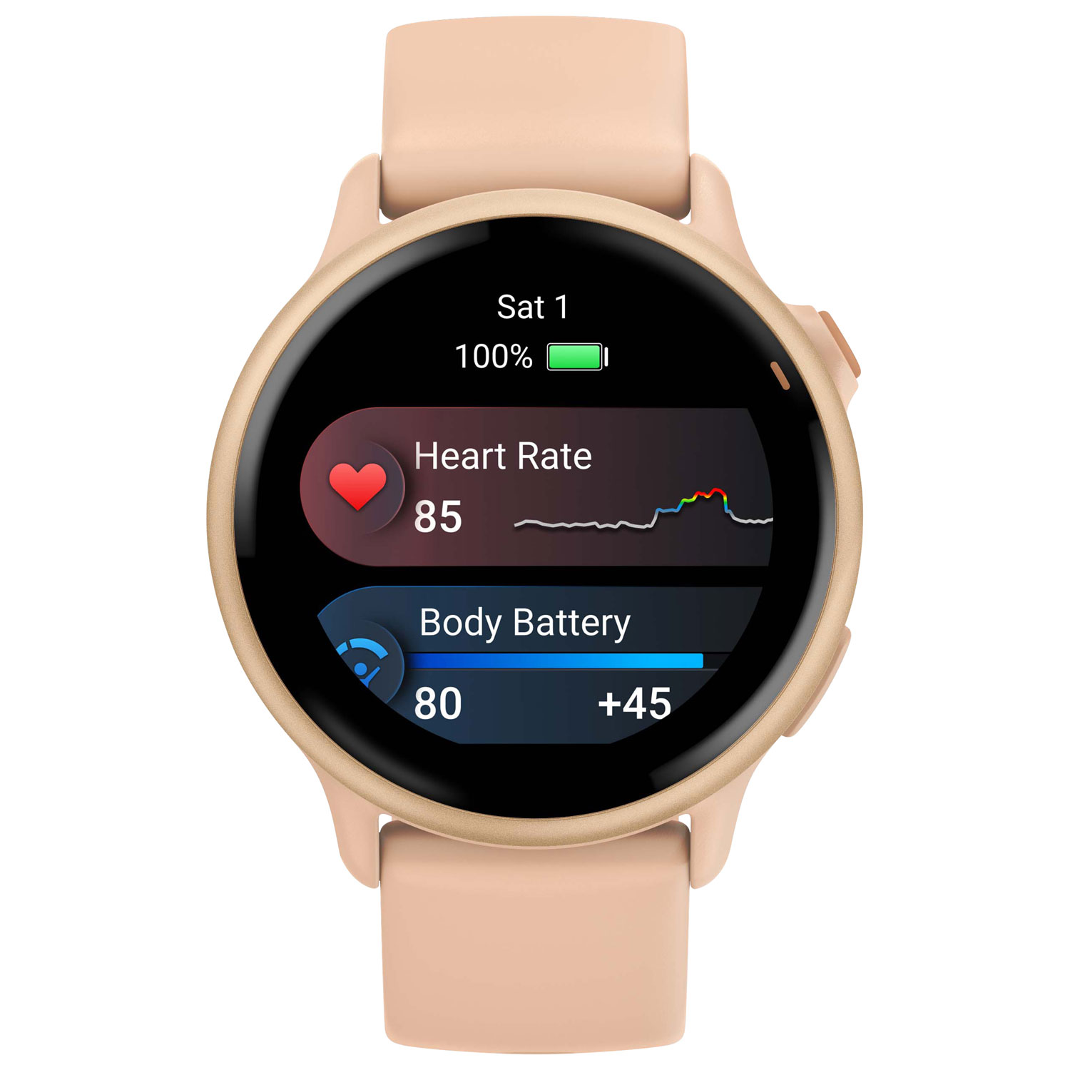 Garmin vivoactive 6 42mm Bluetooth Smartwatch - Pink Dawn