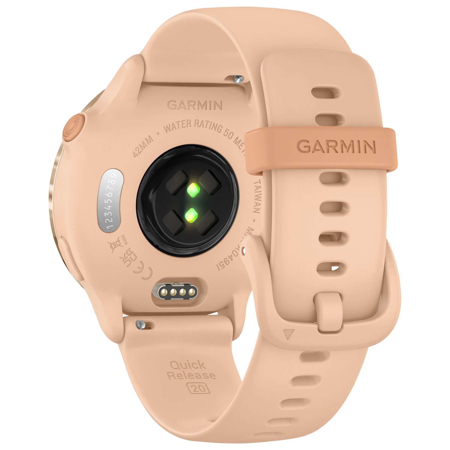 Garmin vivoactive 6 42mm Bluetooth Smartwatch - Pink Dawn