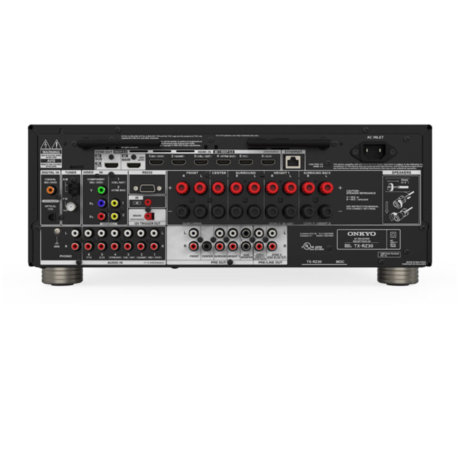 OPEN BOX-ONKYO TX-RZ30 9.2-Channel AV Receiver | Best Buy Canada