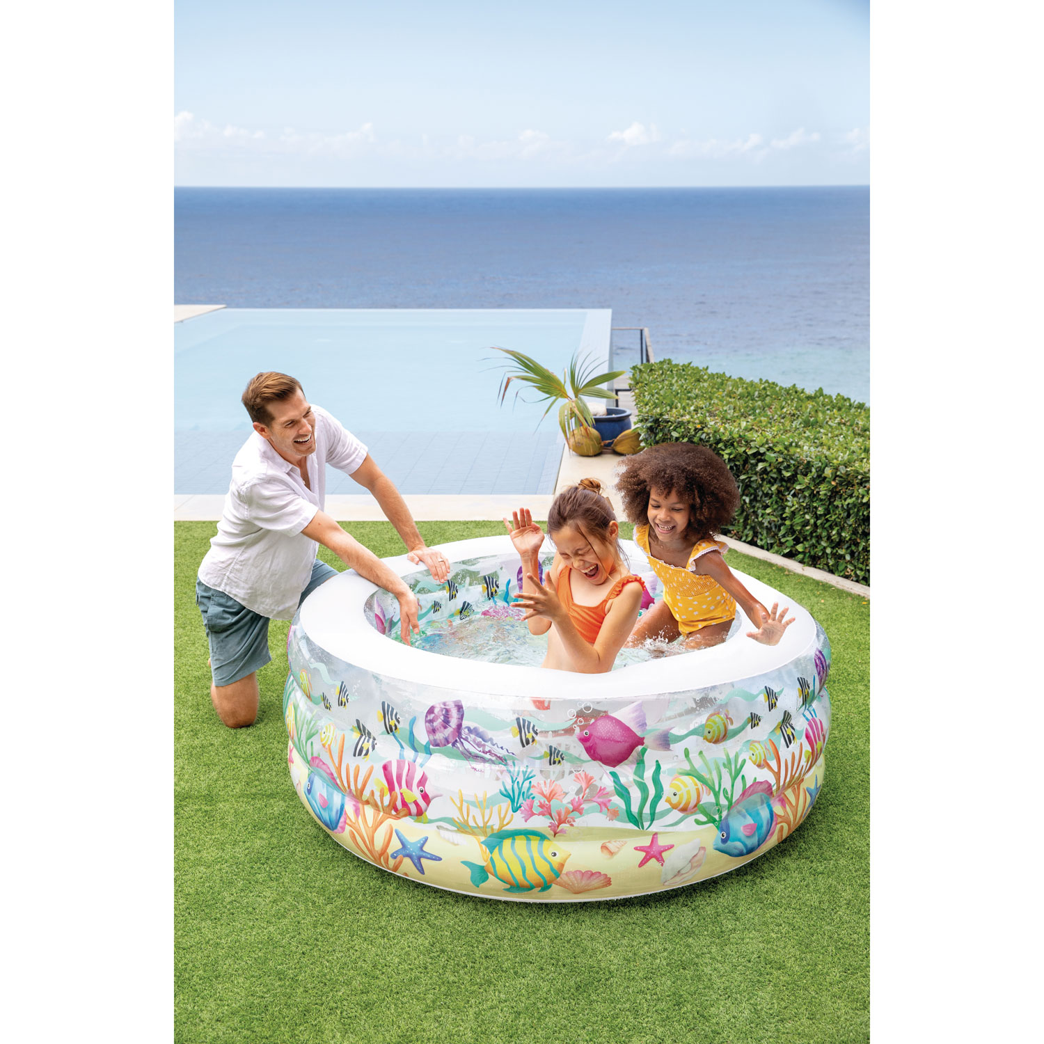 Piscine gonflable pour enfants Fishy Fun d'Intex