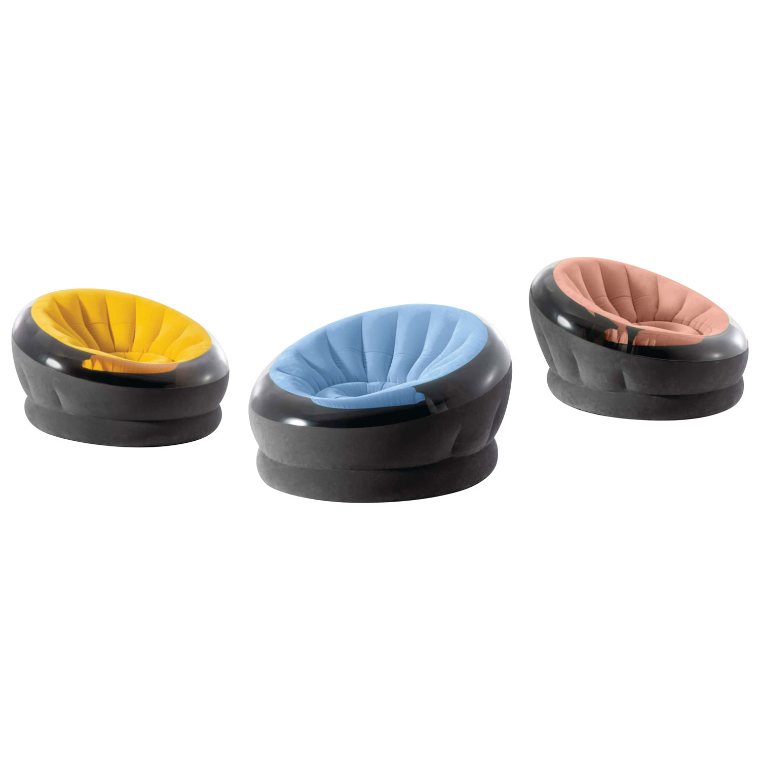 Chaise gonflable Empire d'Intex - Chaise simple - Couleurs variées