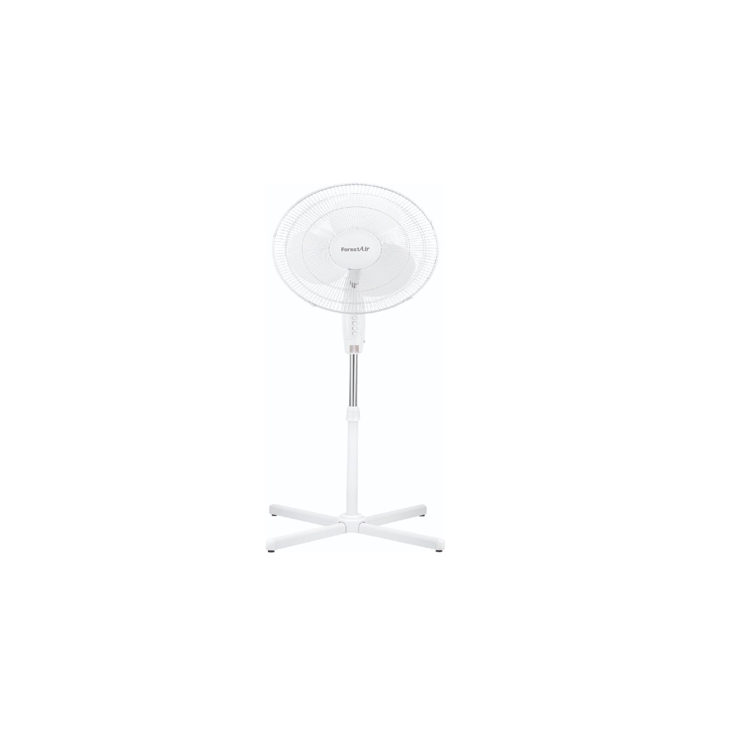 Ventilateur sur pied Forest Air de 16&nbsp;po – Hauteur réglable, ventilateur oscillant