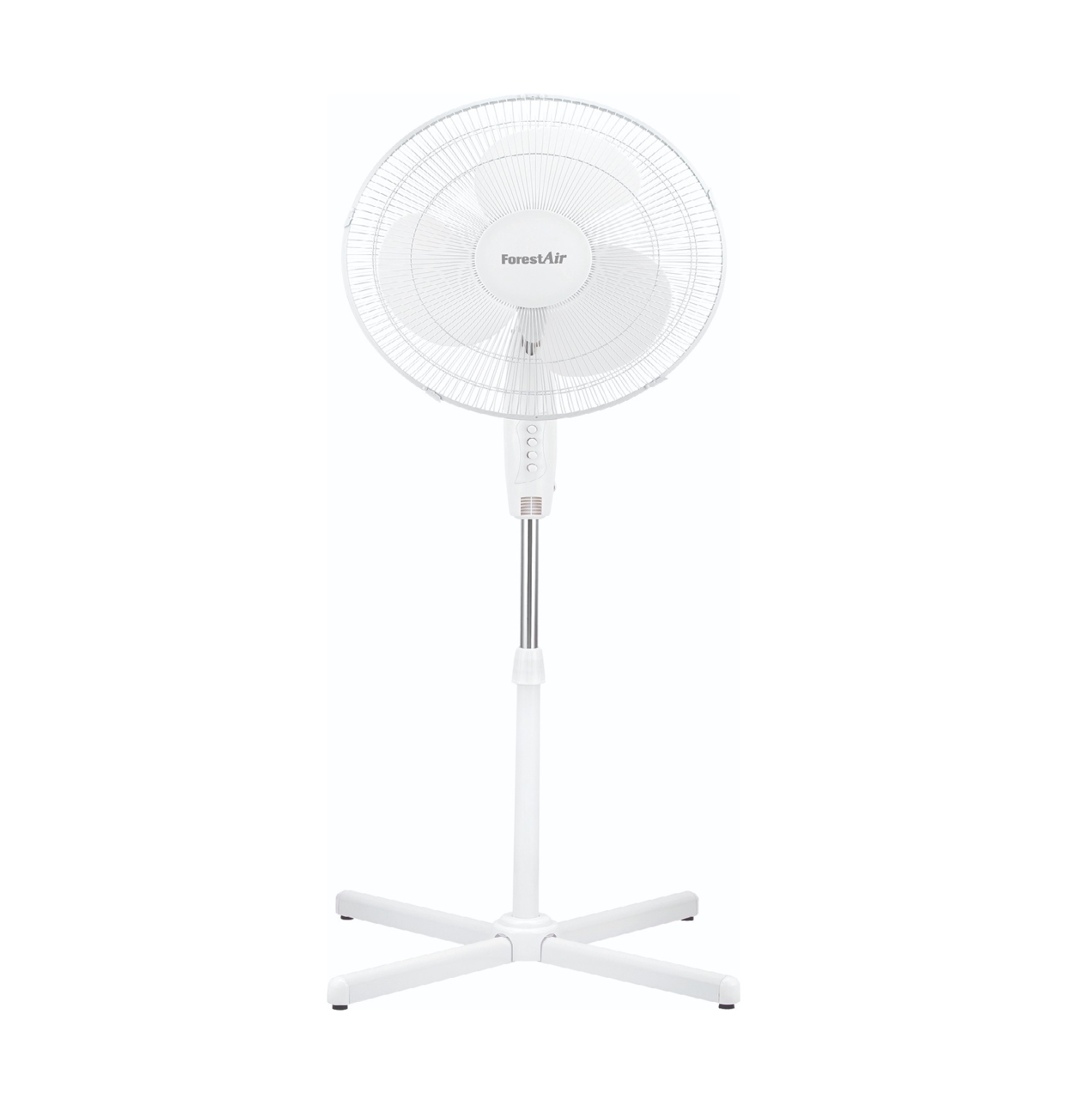 Ventilateur sur pied Forest Air de 16&nbsp;po – Hauteur réglable, ventilateur oscillant