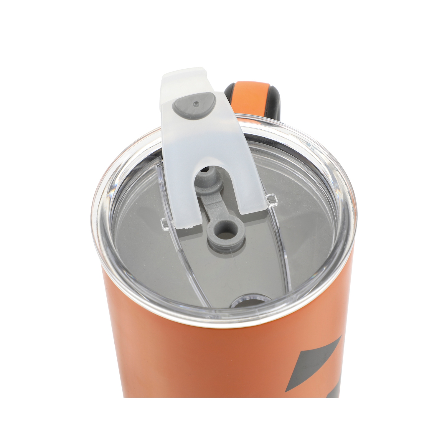 40 oz Stainless Steel Tumbler with Handle and Straw