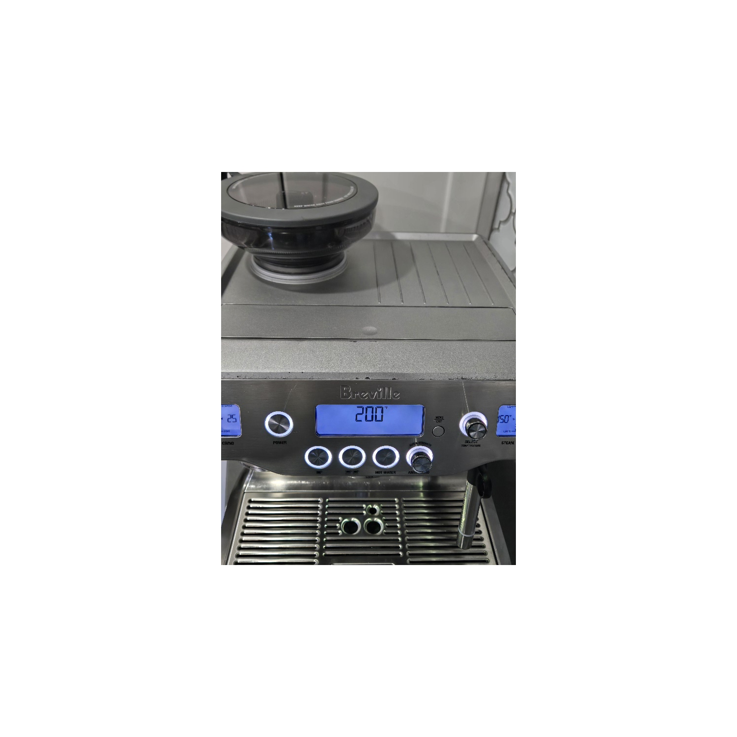 Refurbished – Breville BREBES980XL The Oracle Espresso Machine, Silver