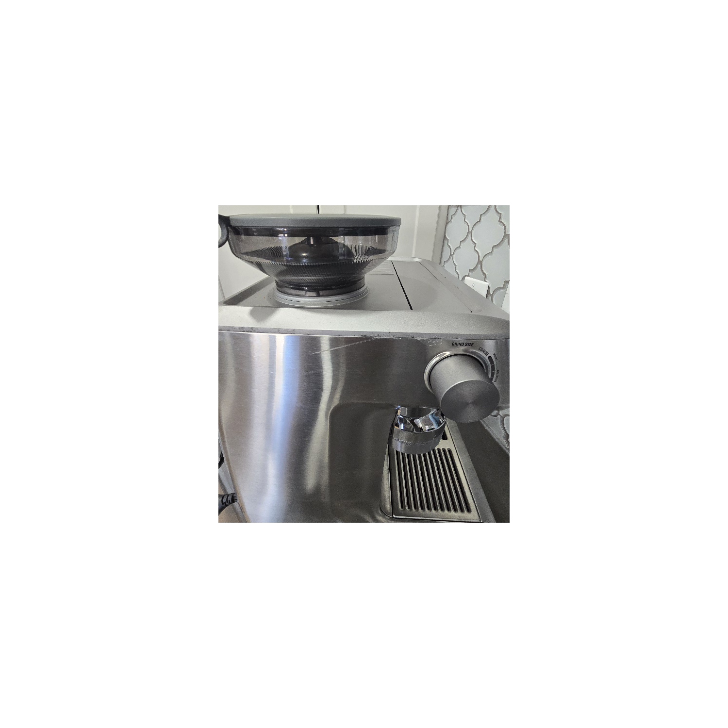 Refurbished – Breville BREBES980XL The Oracle Espresso Machine, Silver