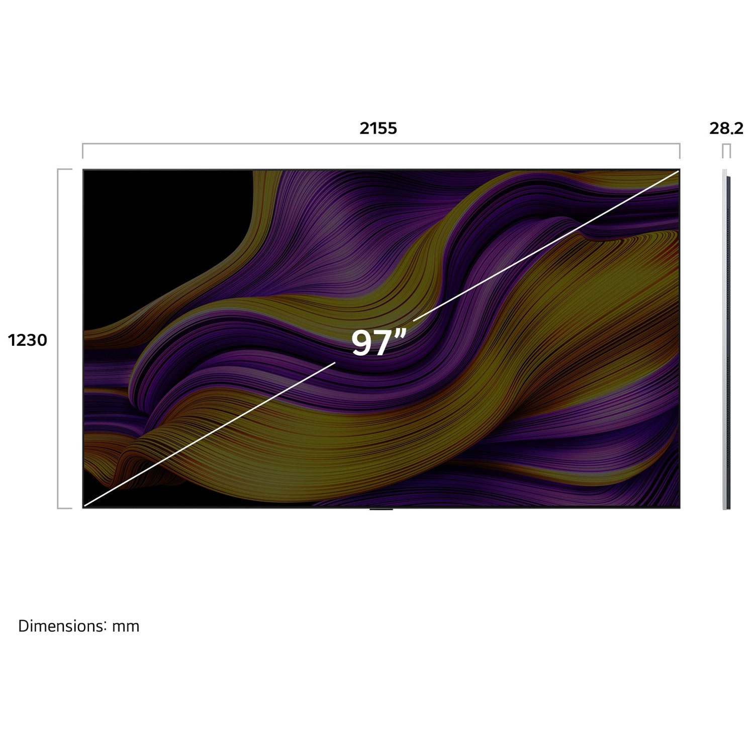 LG 97" G5 4K UHD HDR OLED Smart TV - 2025