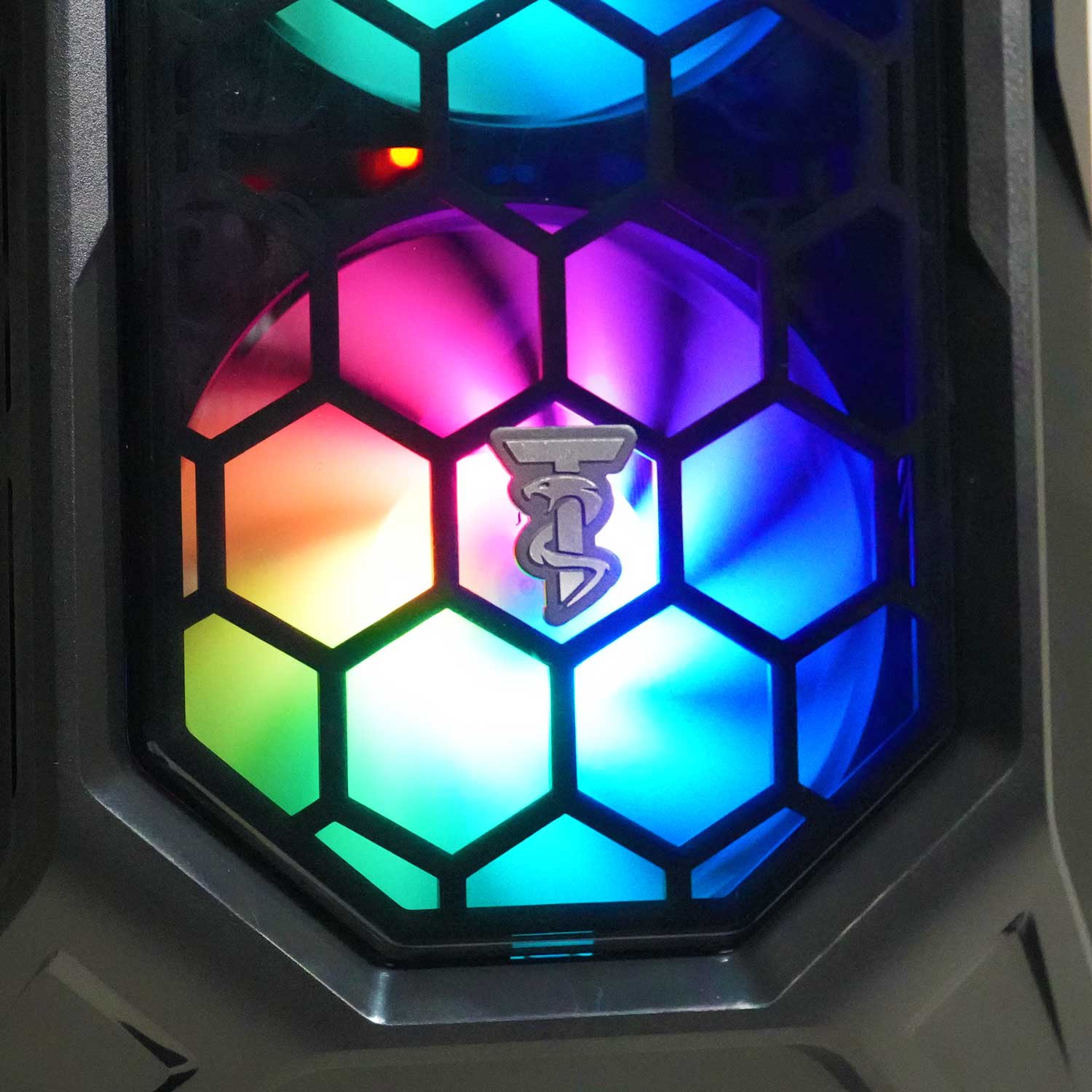 ViprTech Ghost 4.0 Liquid-Cooled PC - AMD Ryzen 7, RTX 5060 Ti 8GB, 16GB DDR4, 1TB SSD, VR-Ready, Streaming, Win 11, Gaming Desktop Computer Black