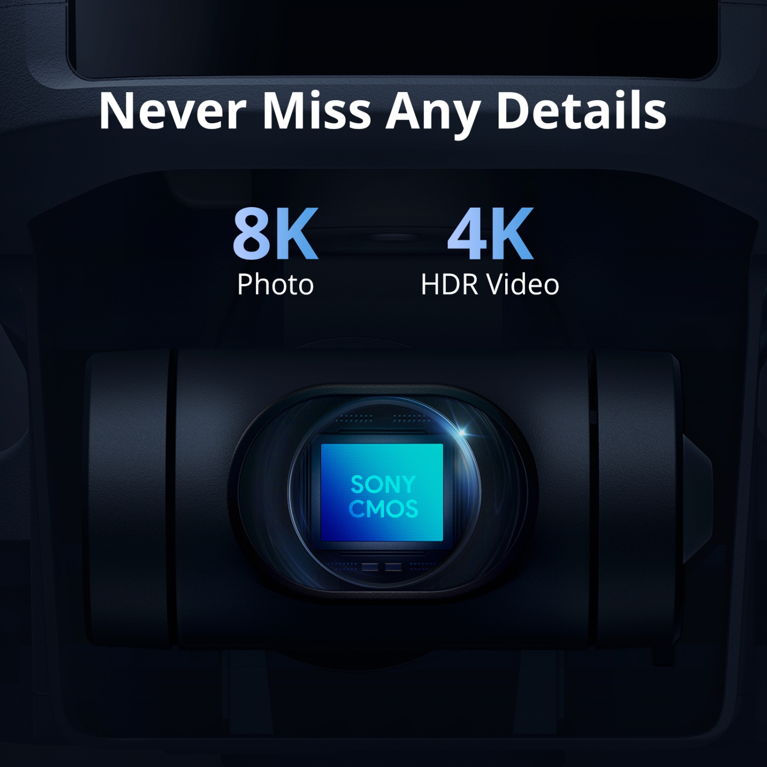 Drone ATOM 2 de Potensic avec caméra pour adultes vidéo HDR 4K, photo 8K, moins de 249&nbsp;g, cardan à 3 axes, transmission 10&nbsp;km, Suivi IA,