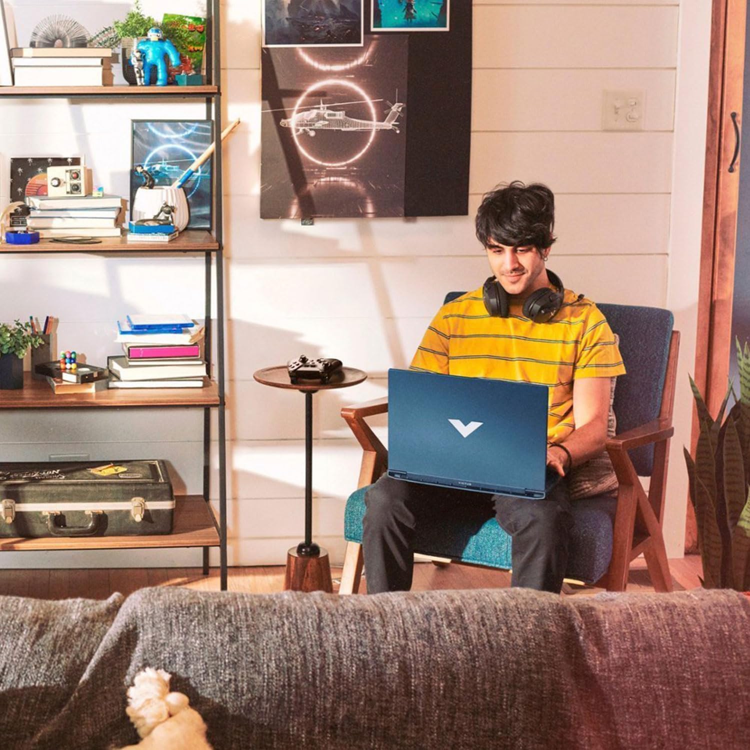 Open Box - HP Victus 15.6 i5 Gaming Laptop, 15.6" FHD 144Hz Display, Intel Core i5-12450H, NVIDIA GeForce RTX 3050, 1TB SSD, 64GB RAM, Backlit KB,