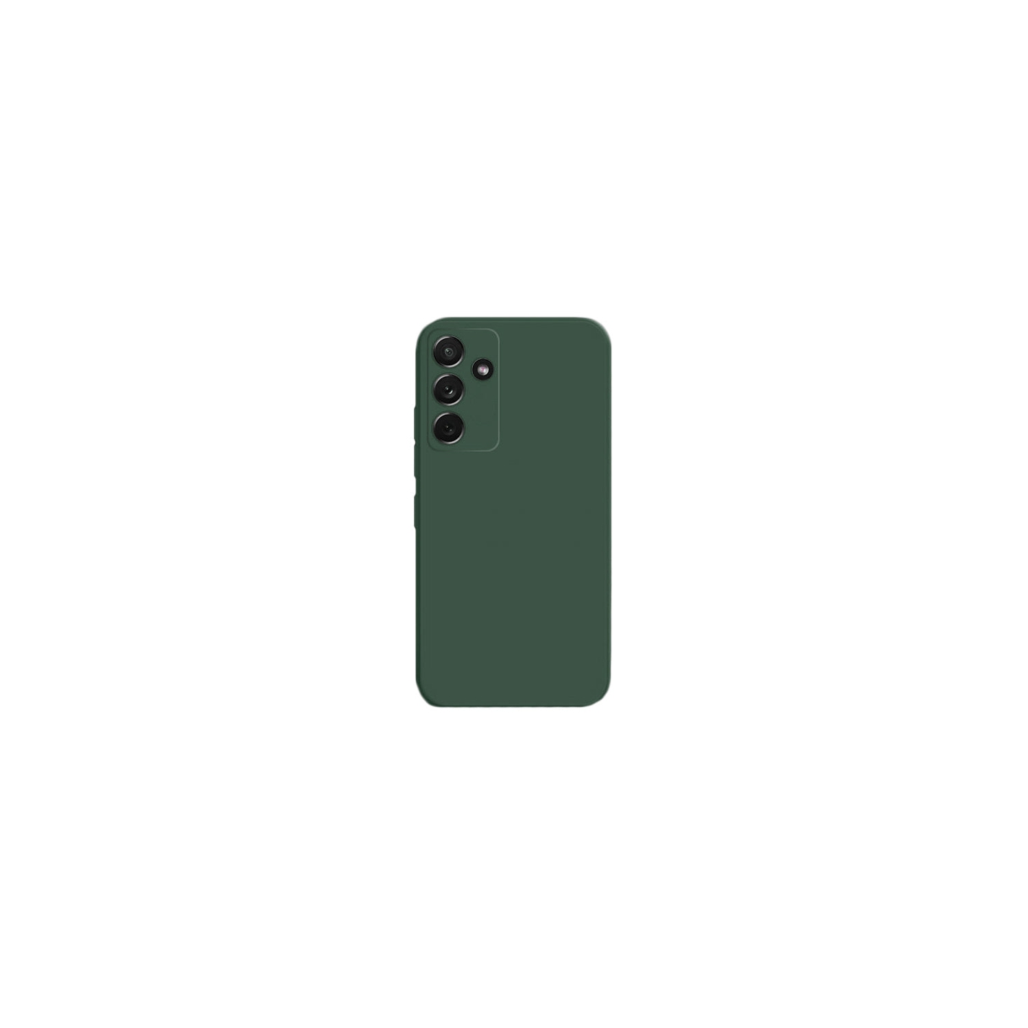 PANDACO Soft Shell Matte Forest Green Case for Samsung Galaxy A35