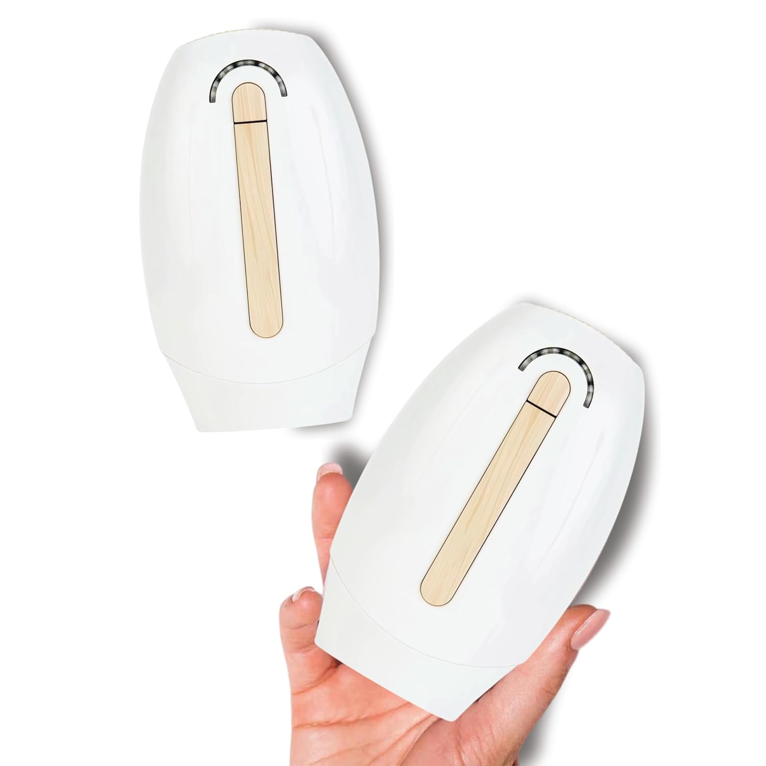 Laser Hair Removal Device Wood Grain Hair Removal Device Painless Home Portable Mini Photorejuvenation Hair Removal Device Dual Mode