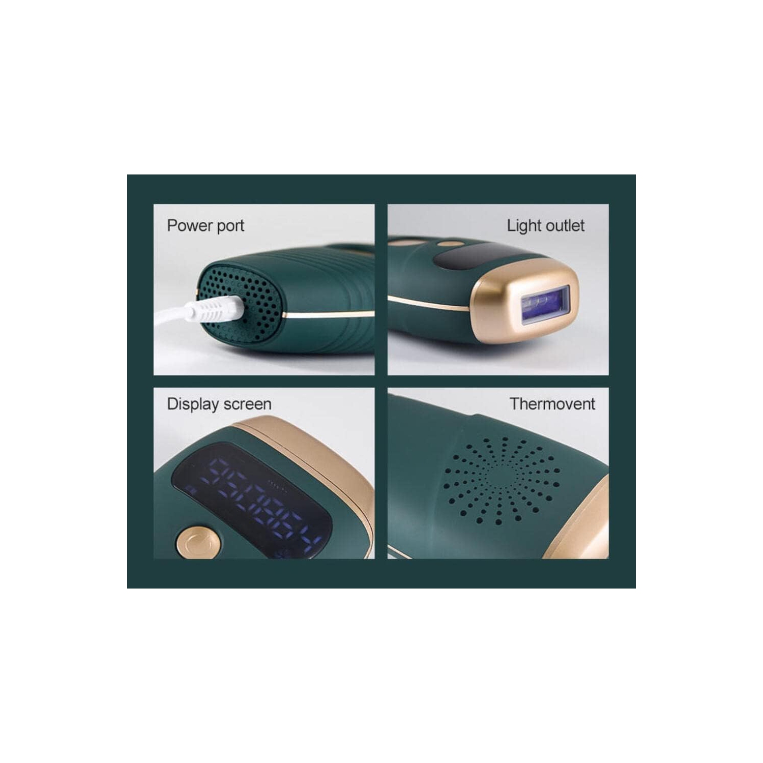 IPL photon professional freezing point hair removal device Same as