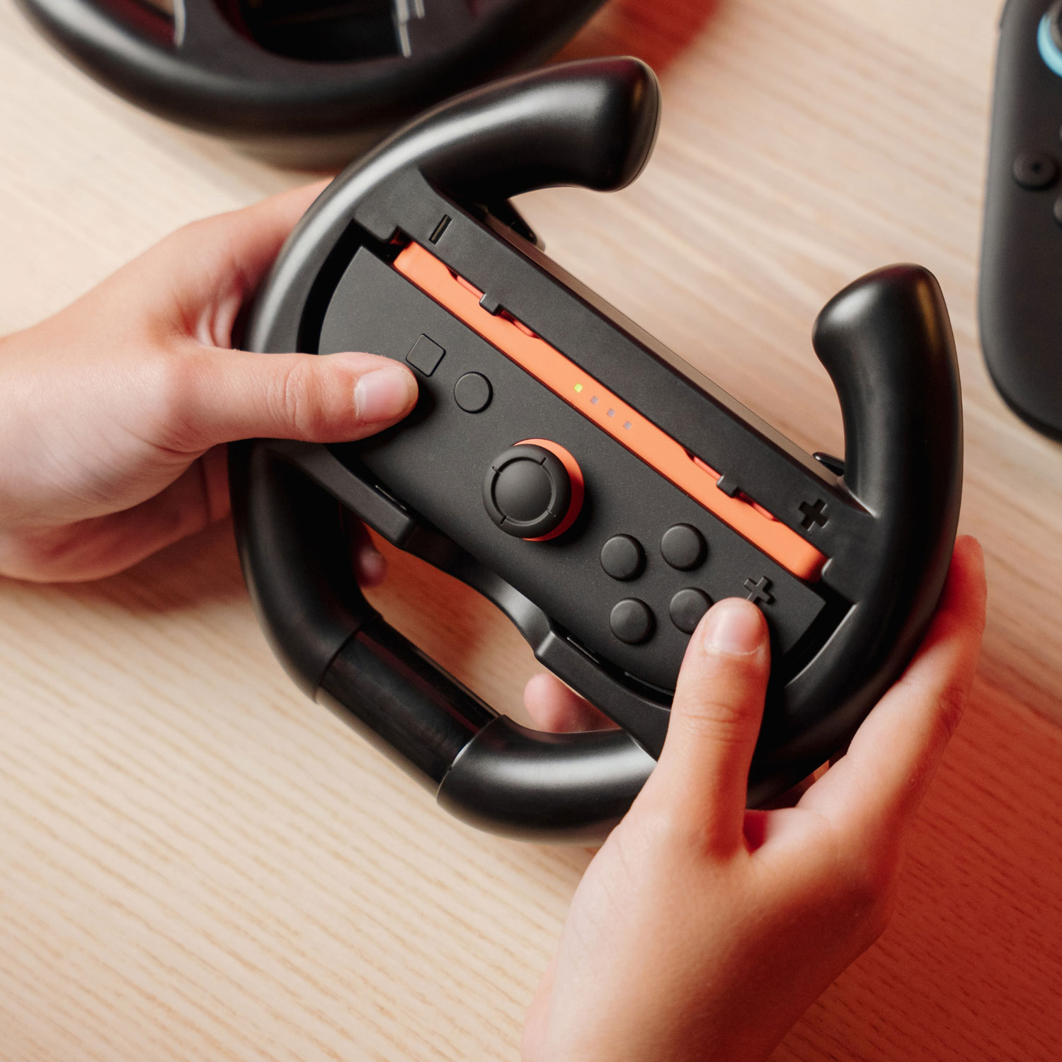 Surge Race Wheel Set for Switch 2 - 2 Pack - Black