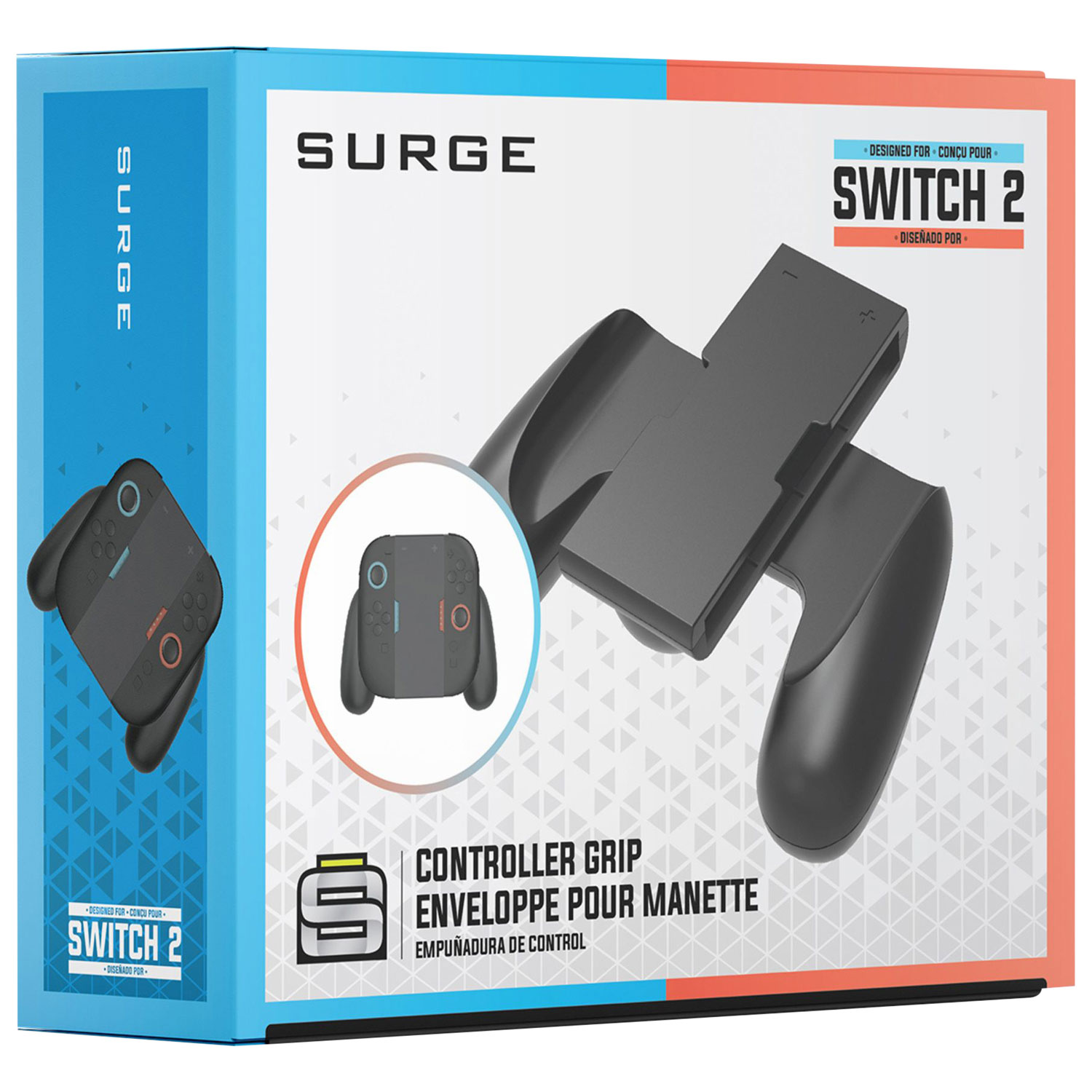 Surge Controller Grip for Switch 2 - Black