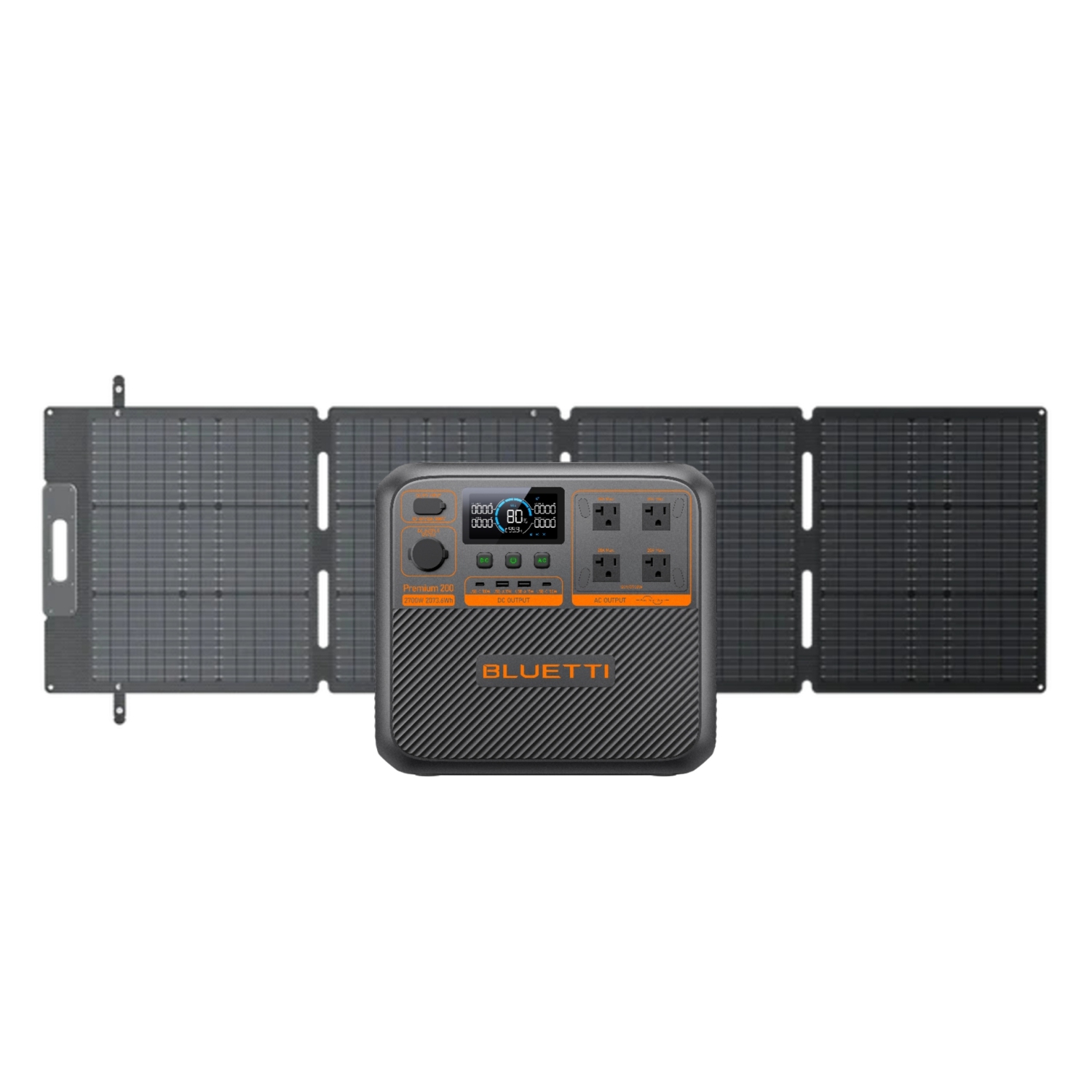 Station d'alimentation portative haut de gamme AC270P de BLUETTI 2, batterie LiFePO4 de 073,6&nbsp;Wh + autonomie de 6&nbsp;000 + charge rapide et