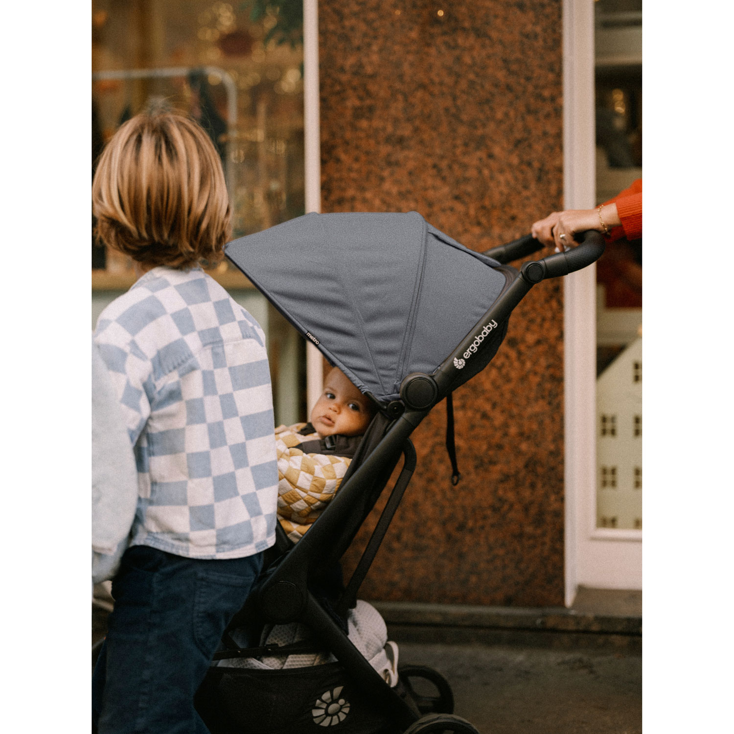 Poussette compacte Metro 3 d'Ergobaby - Gris graphite