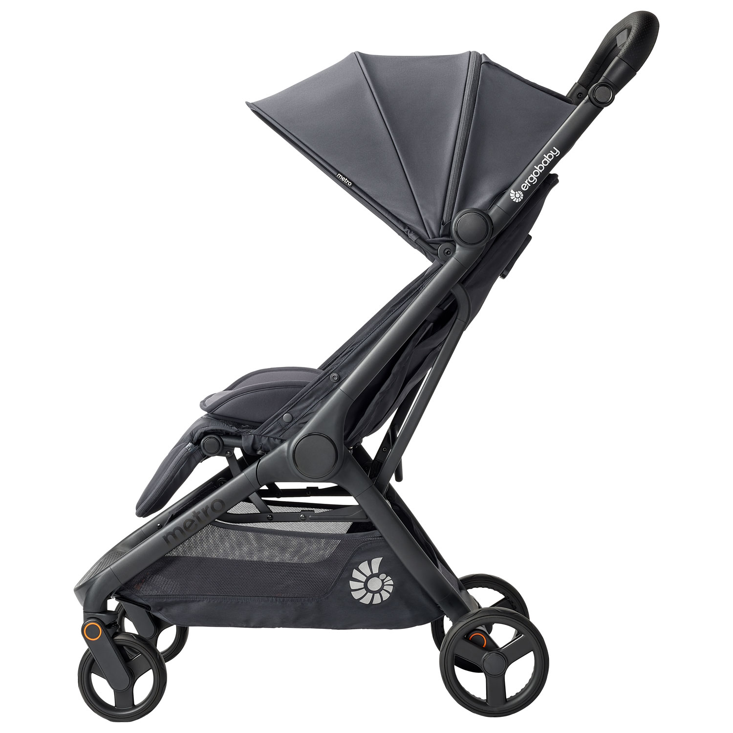Poussette compacte Metro 3 d'Ergobaby - Gris graphite