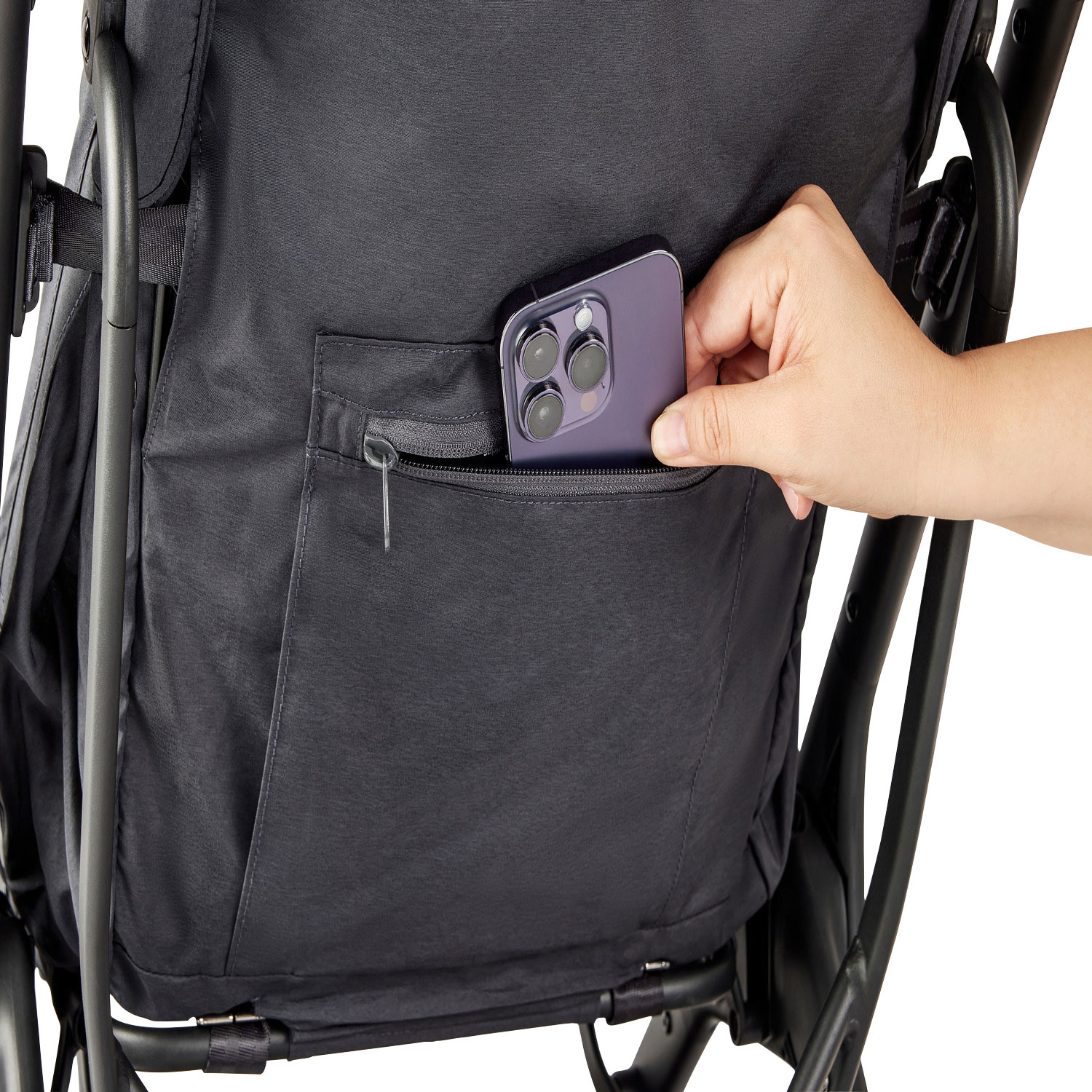 Poussette compacte Metro 3 d'Ergobaby - Noir onyx