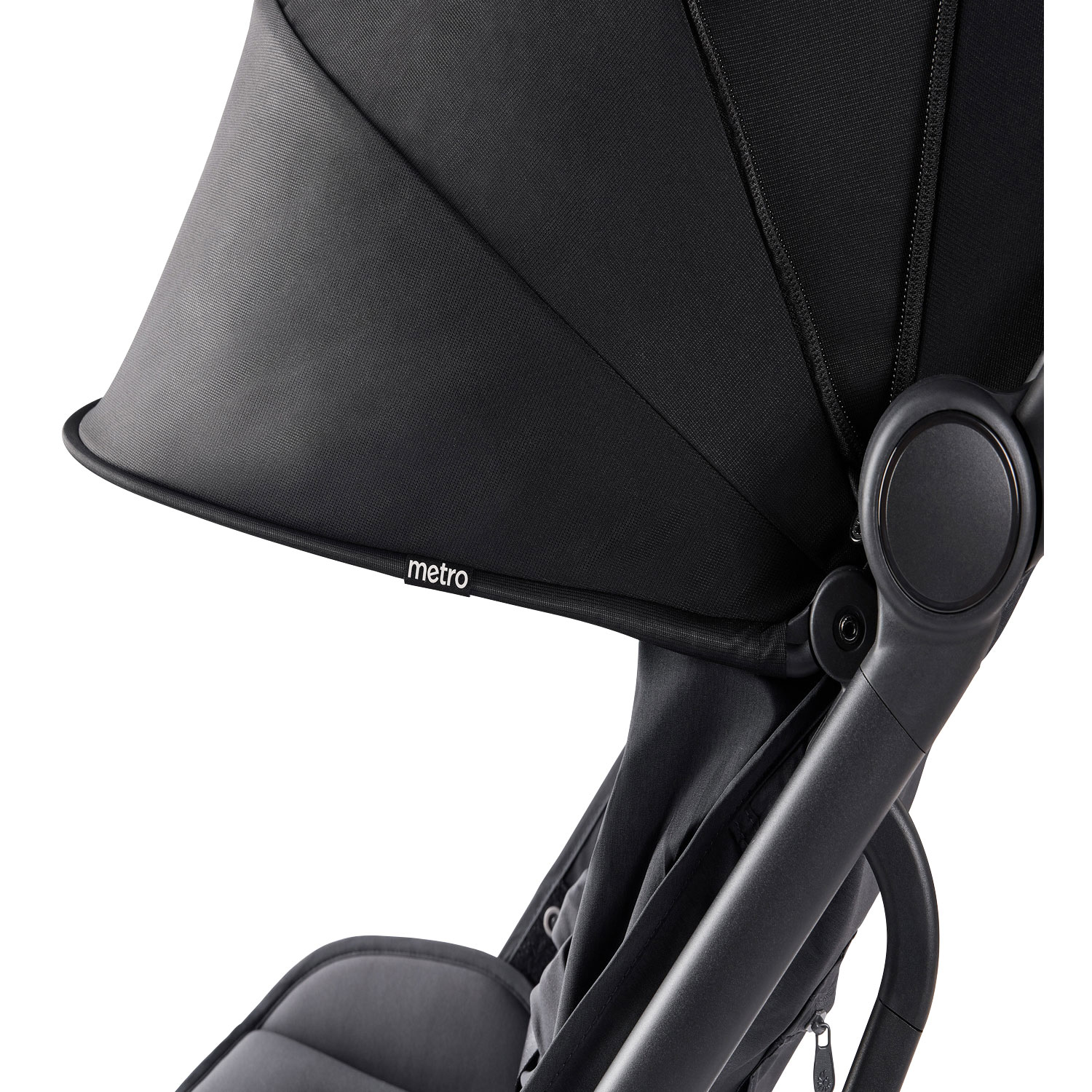 Poussette compacte Metro 3 d'Ergobaby - Noir onyx