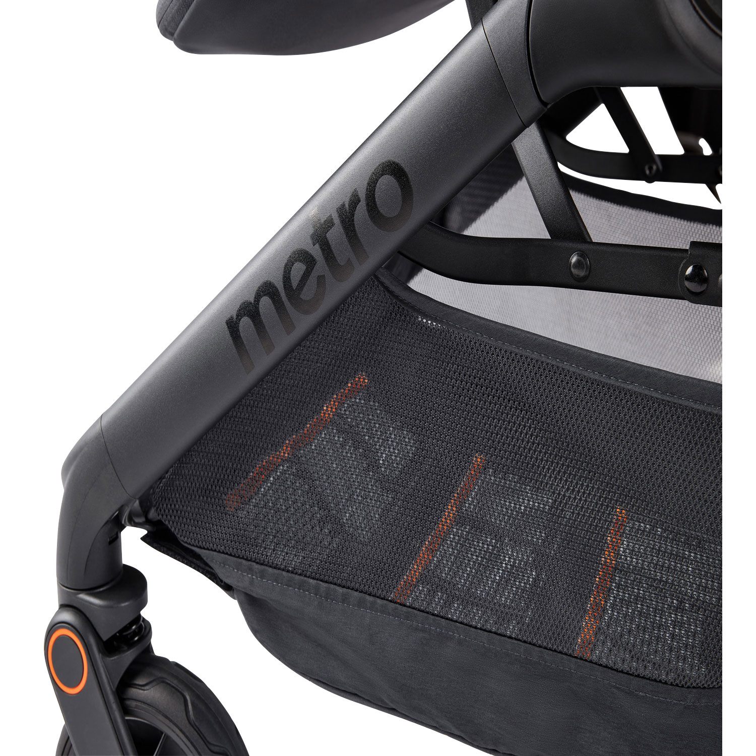 Poussette compacte Metro 3 d'Ergobaby - Noir onyx