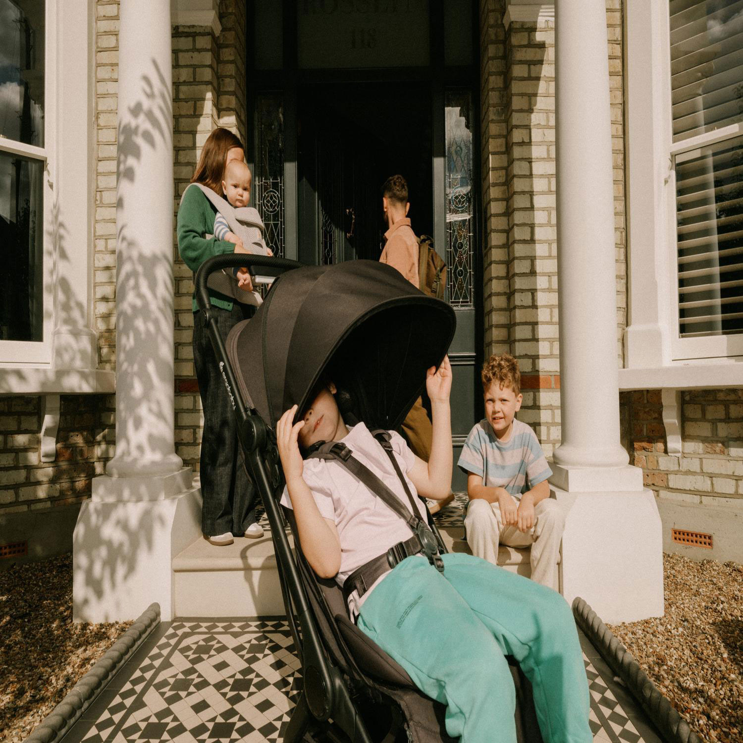 Poussette compacte Metro 3 d'Ergobaby - Noir onyx