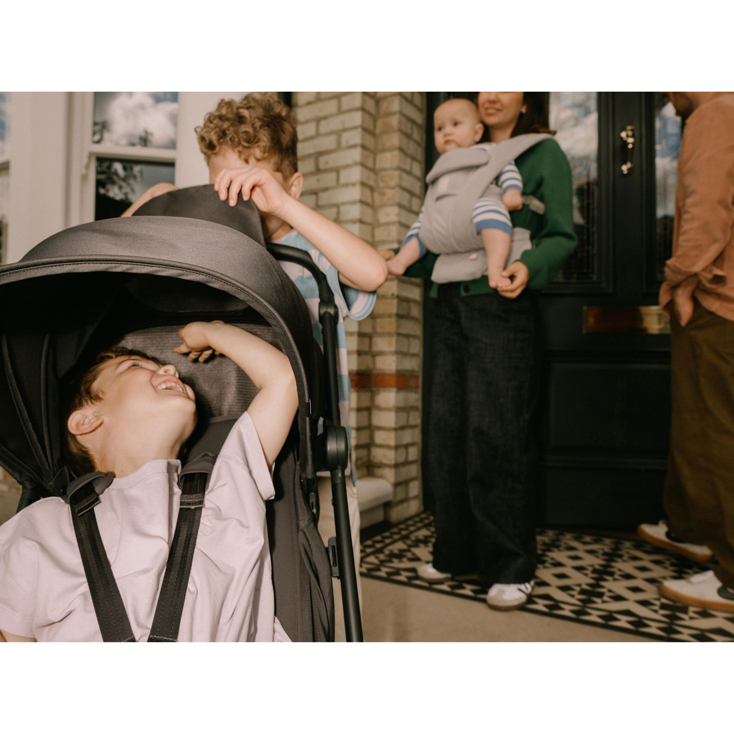 Poussette compacte Metro 3 d'Ergobaby - Noir onyx